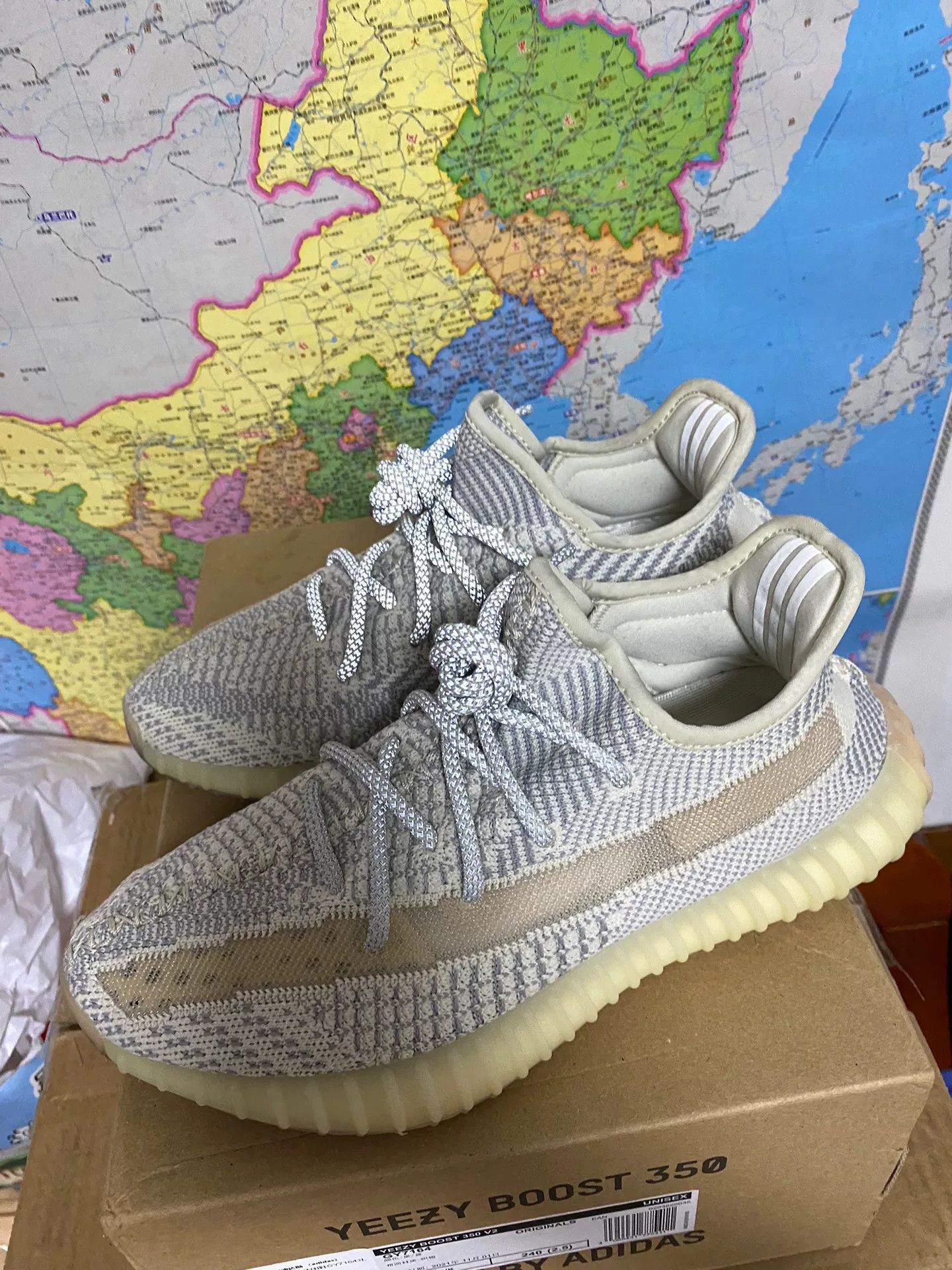 Adidas Adidas YEEZY350 Limited Yellow Lowtop Sneakers 39 Men Size US 6.5 / EU 39-40 - 9 Thumbnail