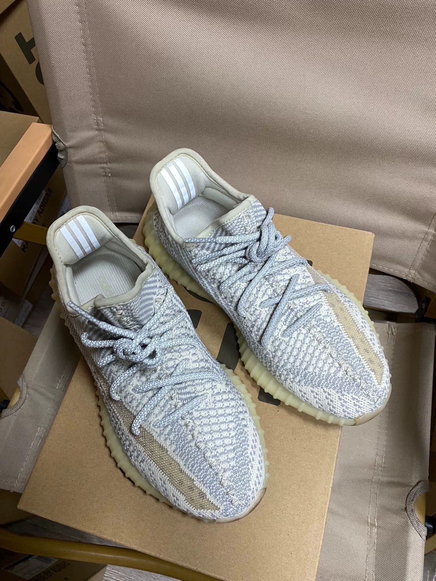 Adidas Adidas YEEZY350 Limited Yellow Lowtop Sneakers 39 Men Size US 6.5 / EU 39-40 - 4 Thumbnail