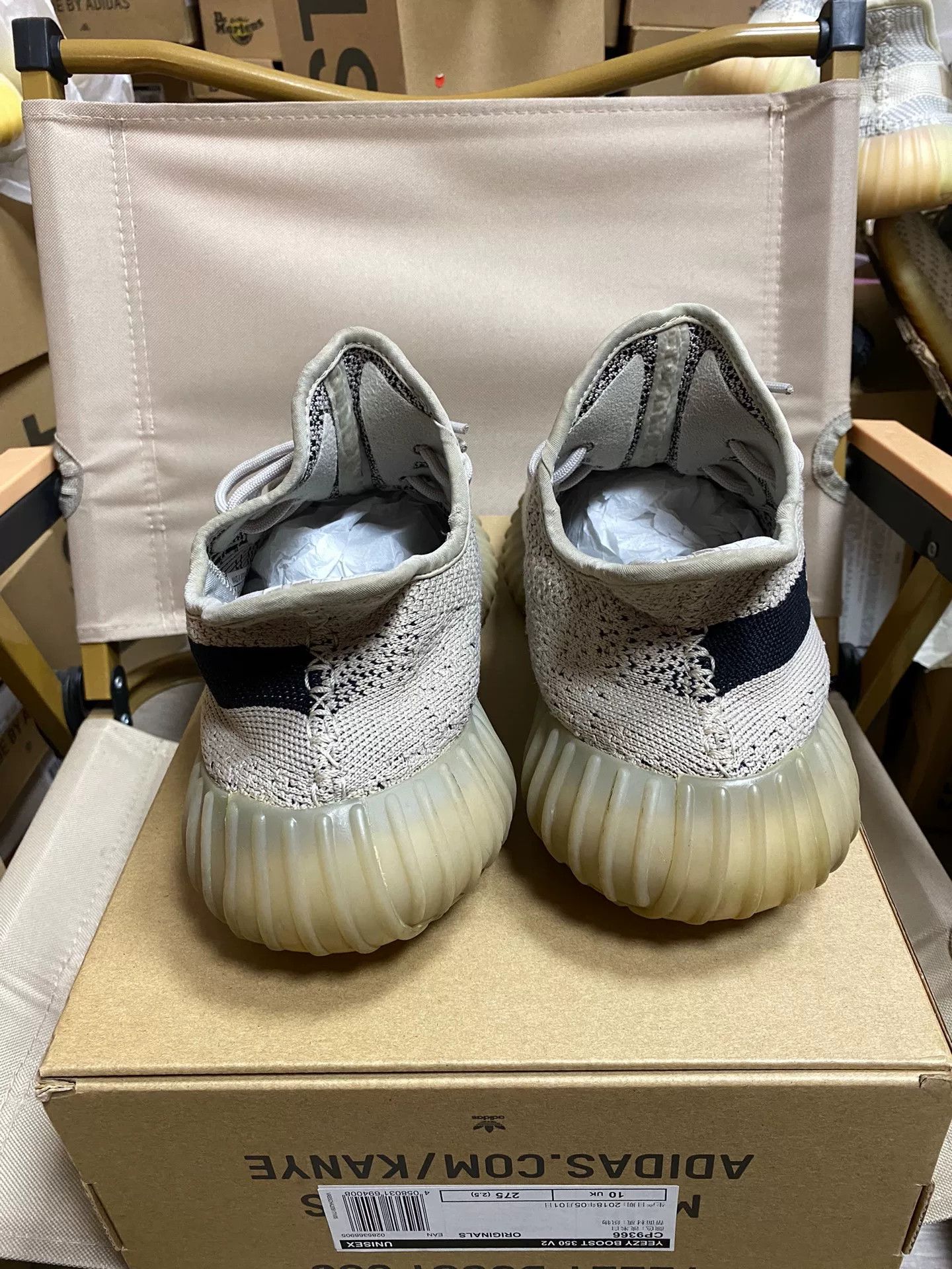 Adidas Adidas YEEZY350 Gray Lowtop Sneakers 10 Men Size US 10 / EU 43 - 3 Thumbnail