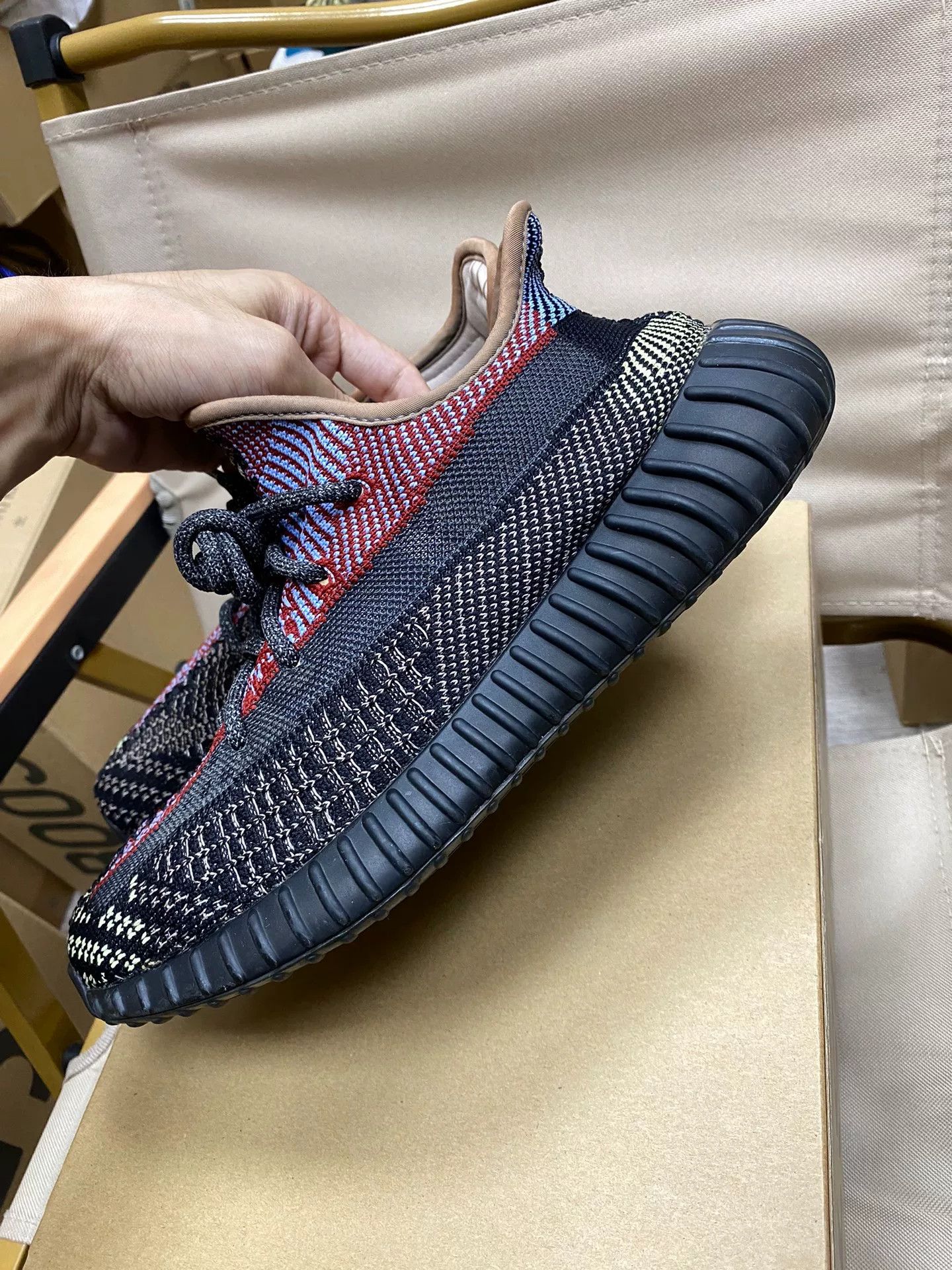 Adidas Adidas YEEZY35 Black Lowtop Sneakers 35 Men Size US 5 / EU 37 - 8 Thumbnail