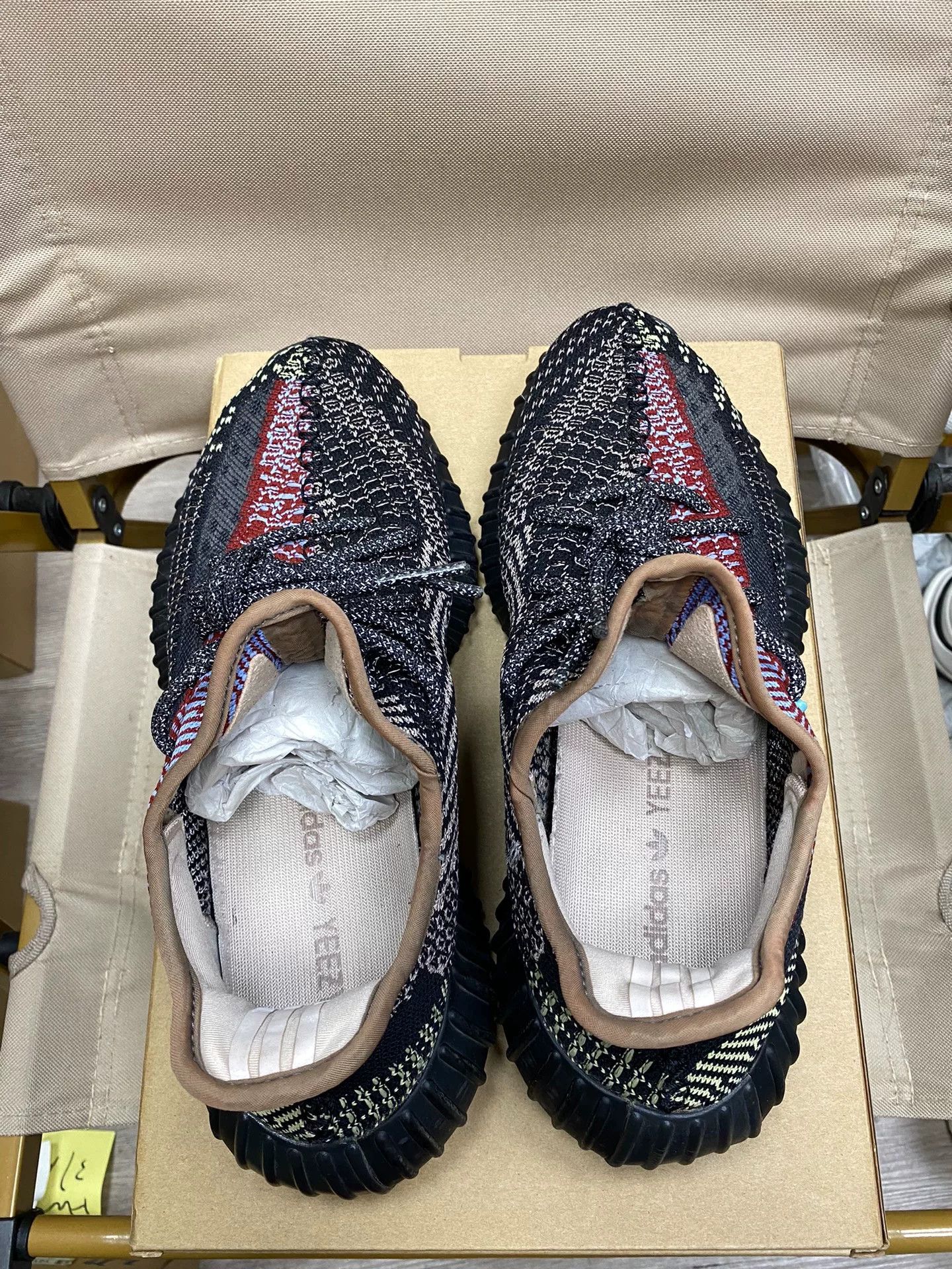 Adidas Adidas YEEZY35 Black Lowtop Sneakers 35 Men Size US 5 / EU 37 - 7 Thumbnail