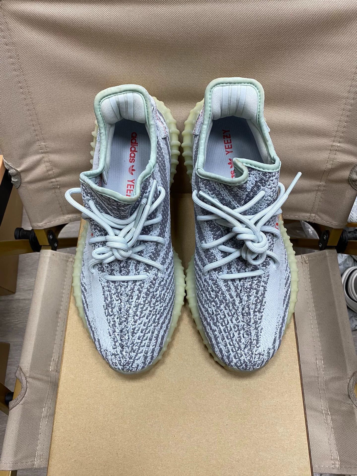 Yeezy Yeezy Blue Lowtop Sneakers 42 Men Size US 9 / EU 42 - 5 Thumbnail