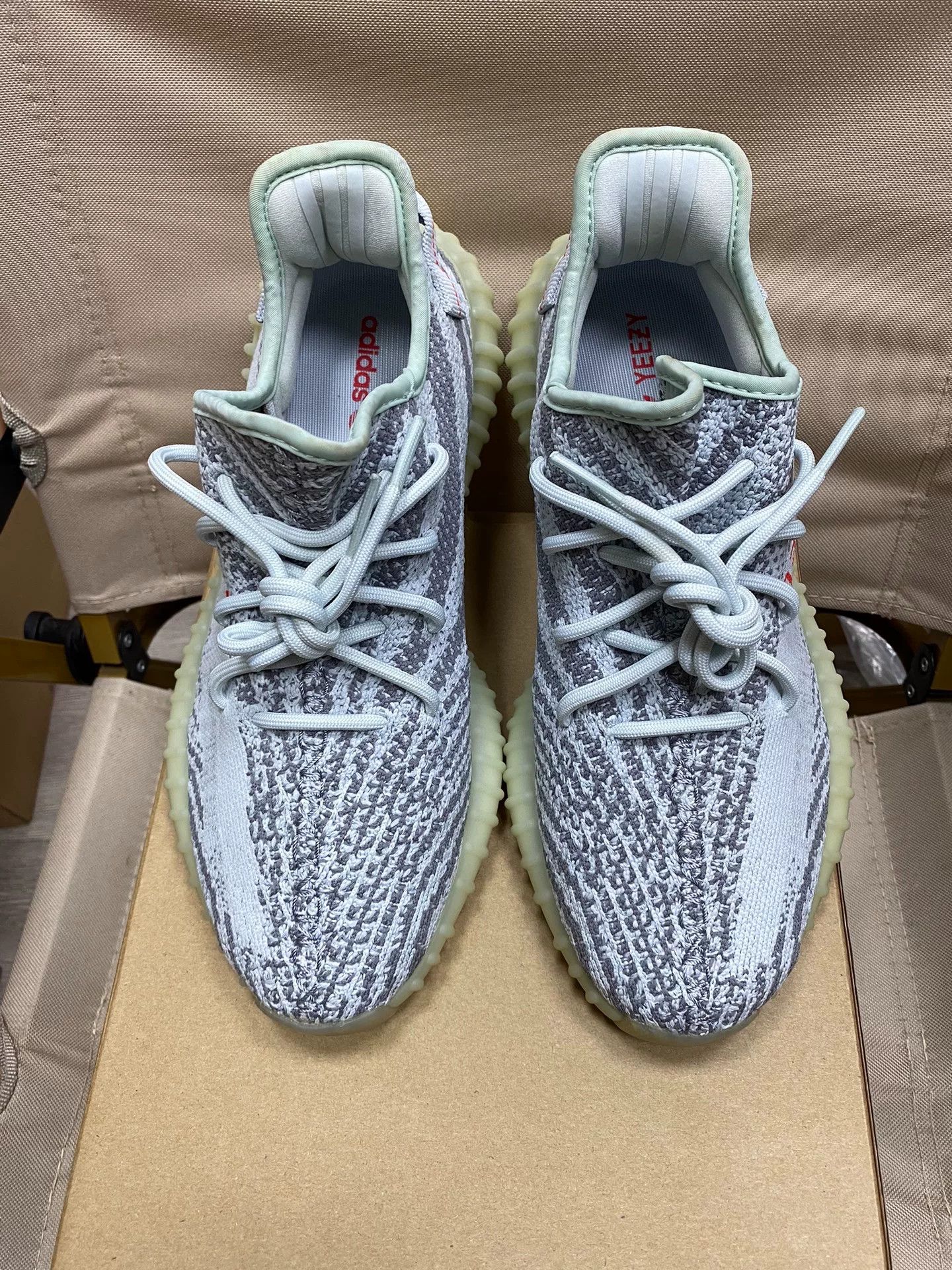Yeezy Yeezy Blue Lowtop Sneakers 42 Men Size US 9 / EU 42 - 4 Thumbnail