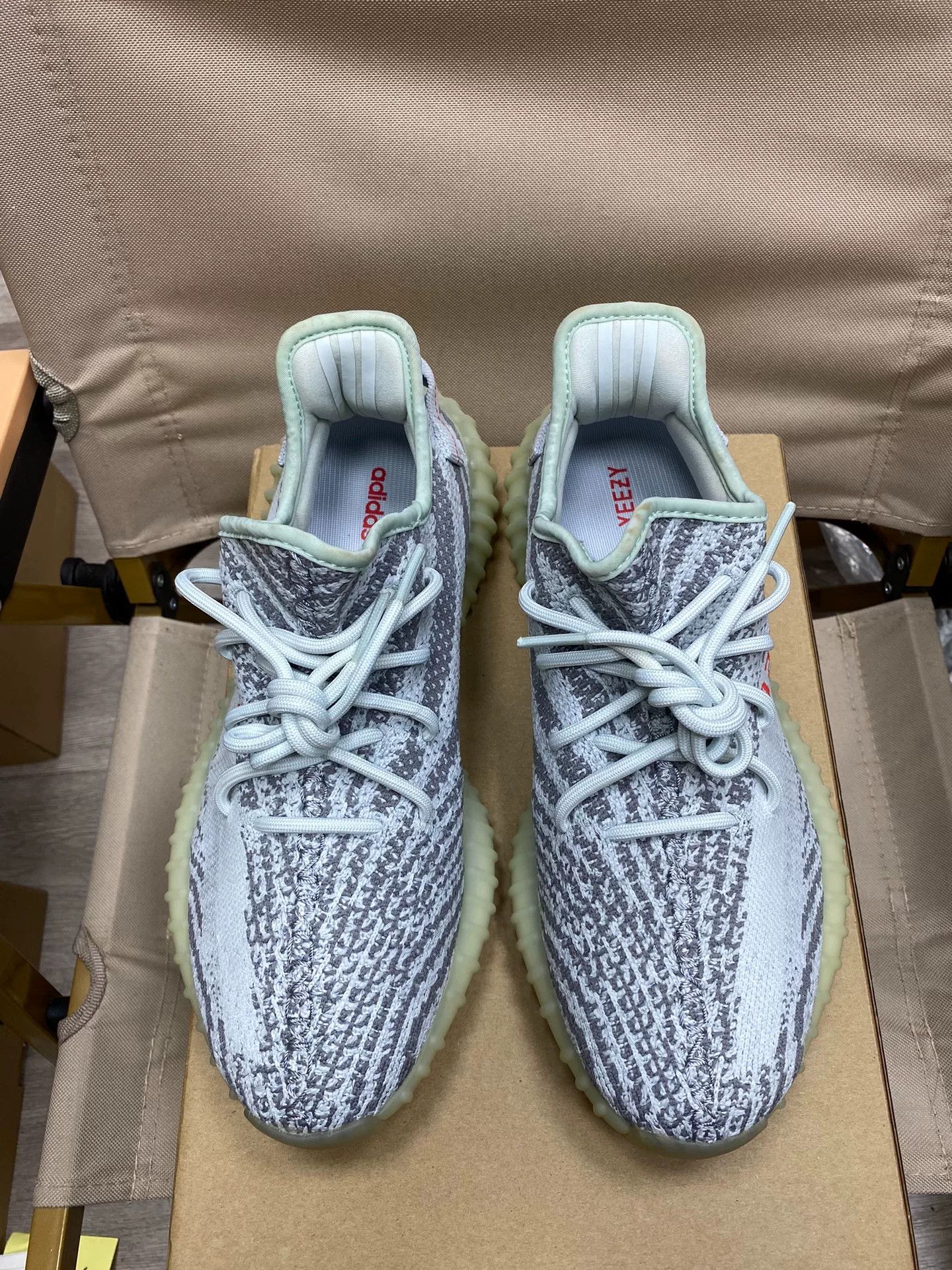 Yeezy Yeezy Blue Lowtop Sneakers 42 Men Size US 9 / EU 42 - 6 Thumbnail
