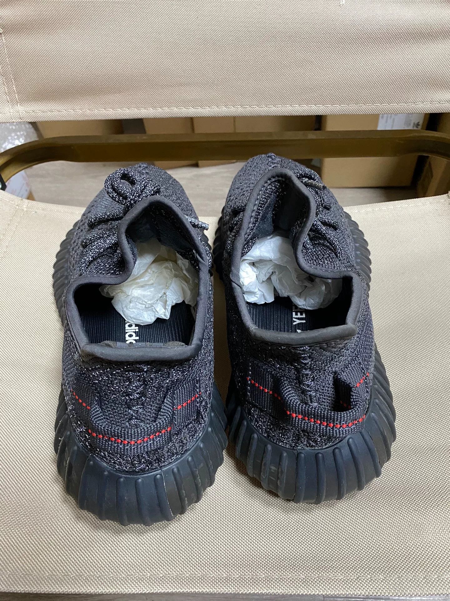 Yeezy Yeezy Black Lowtop Sneakers 38 Men Size US 6 / EU 39 - 6 Thumbnail