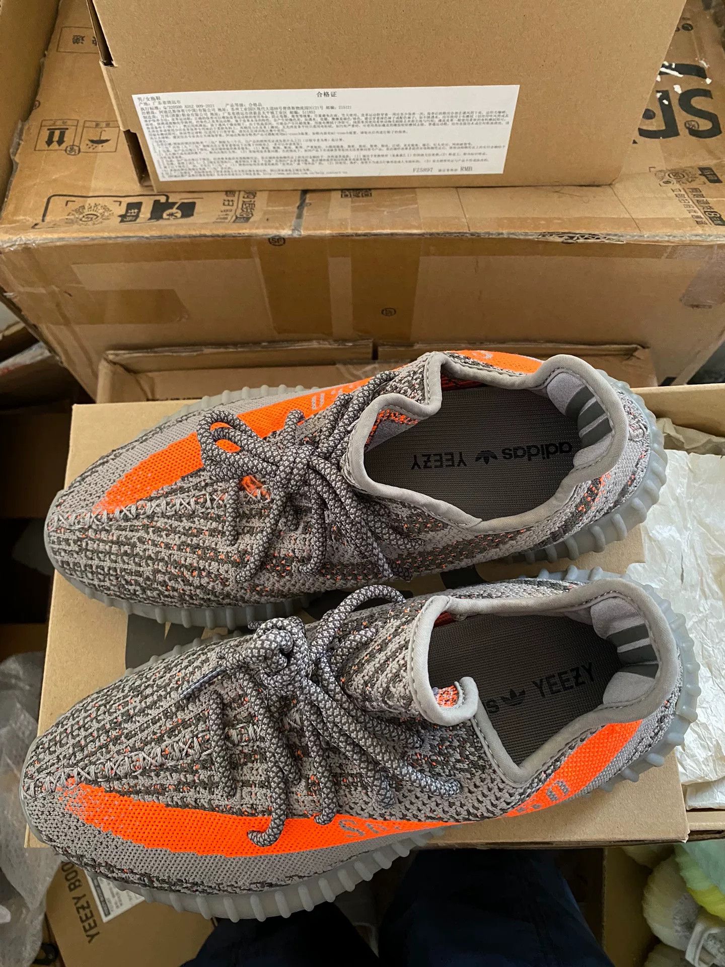 Adidas Adidas YEEZY350 Gray Lowtop Sneakers 42 Men Size US 9 / EU 42 - 4 Thumbnail
