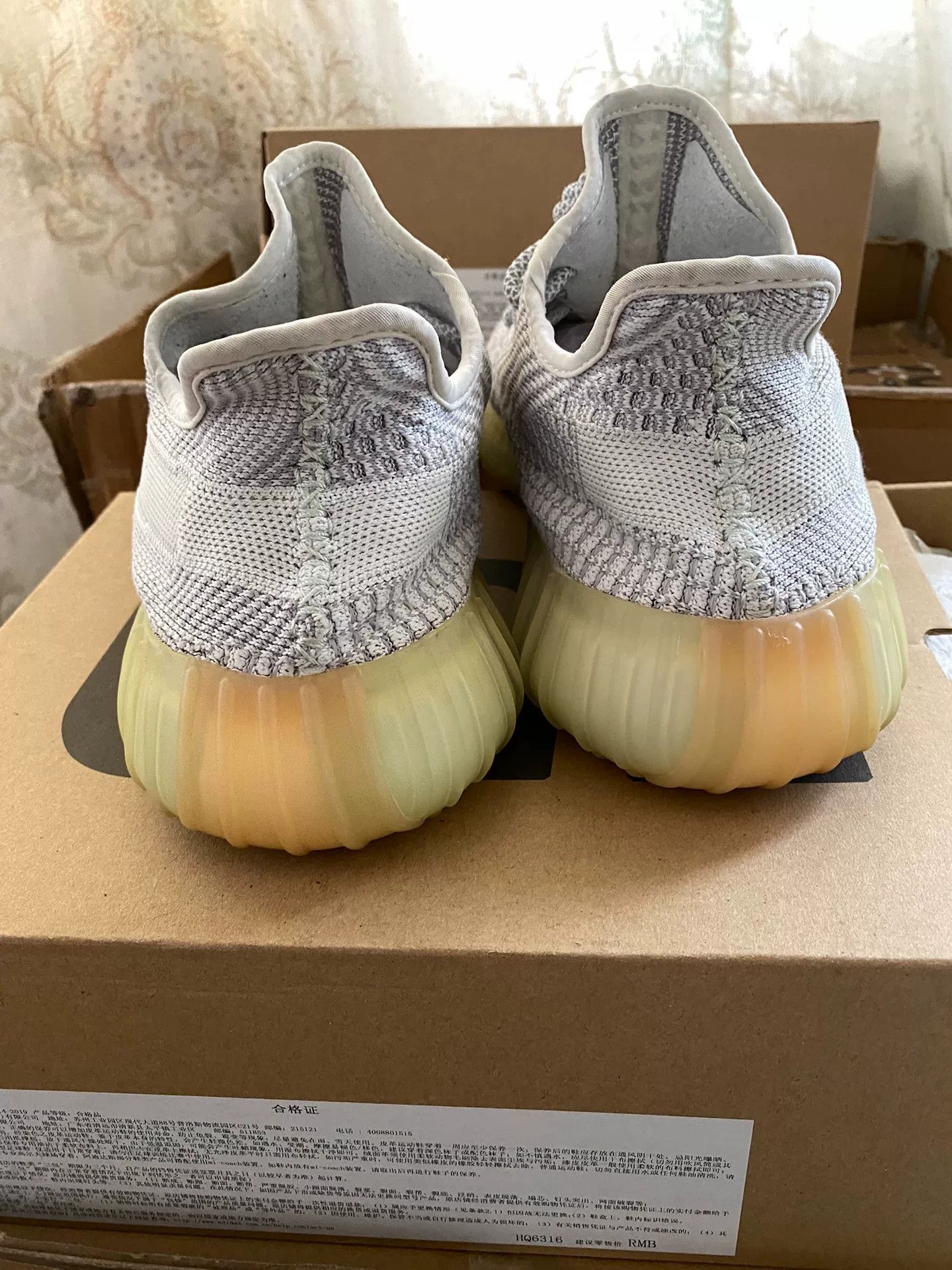 Adidas Adidas YEEZY350 Silver Lowtop Sneakers 10 Men Size US 10 / EU 43 - 2 Thumbnail