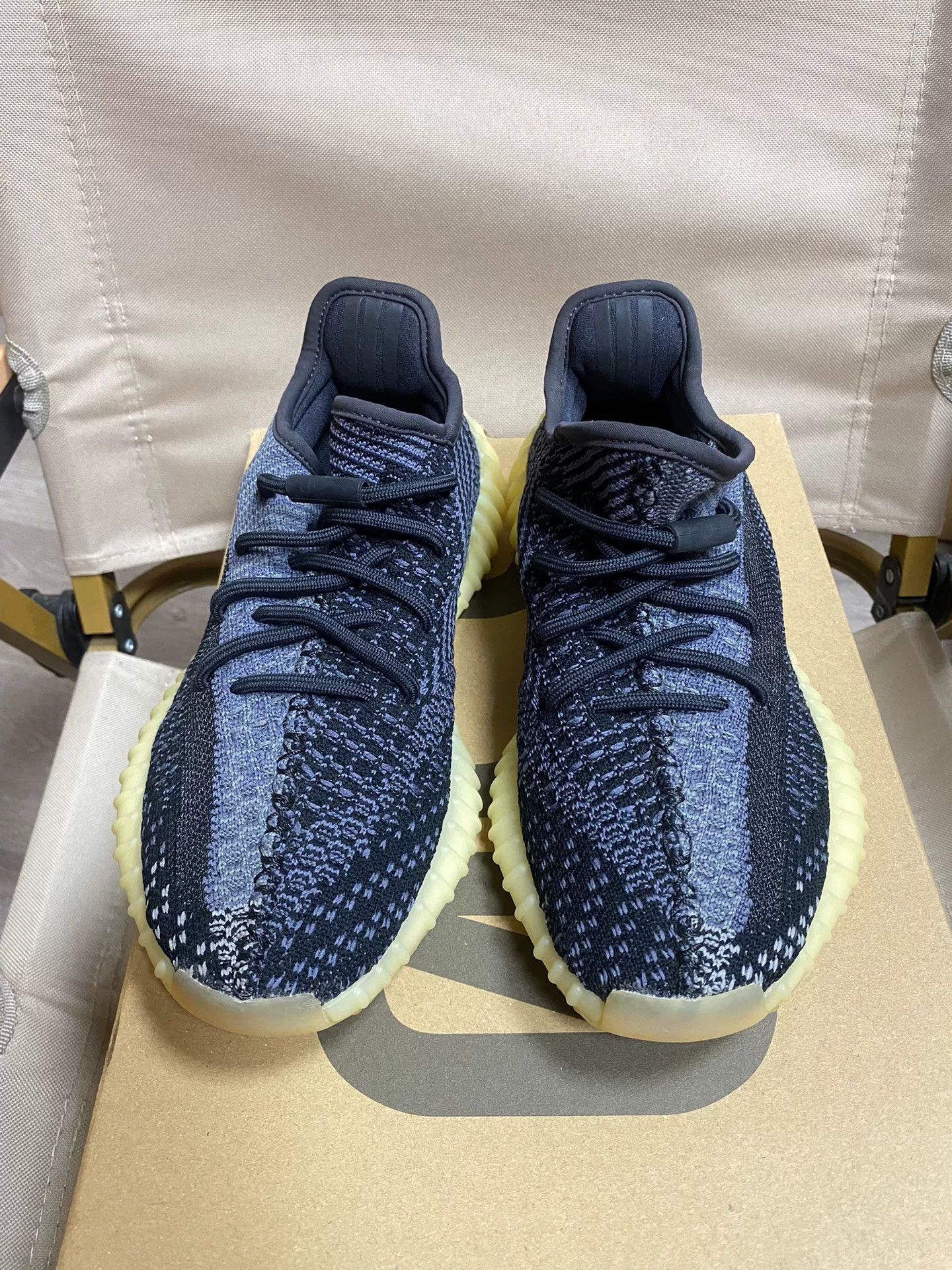 Adidas Adidas YEEZY350 Black Lowtop Sneakers 38 Men Size US 6 / EU 39 - 9 Thumbnail