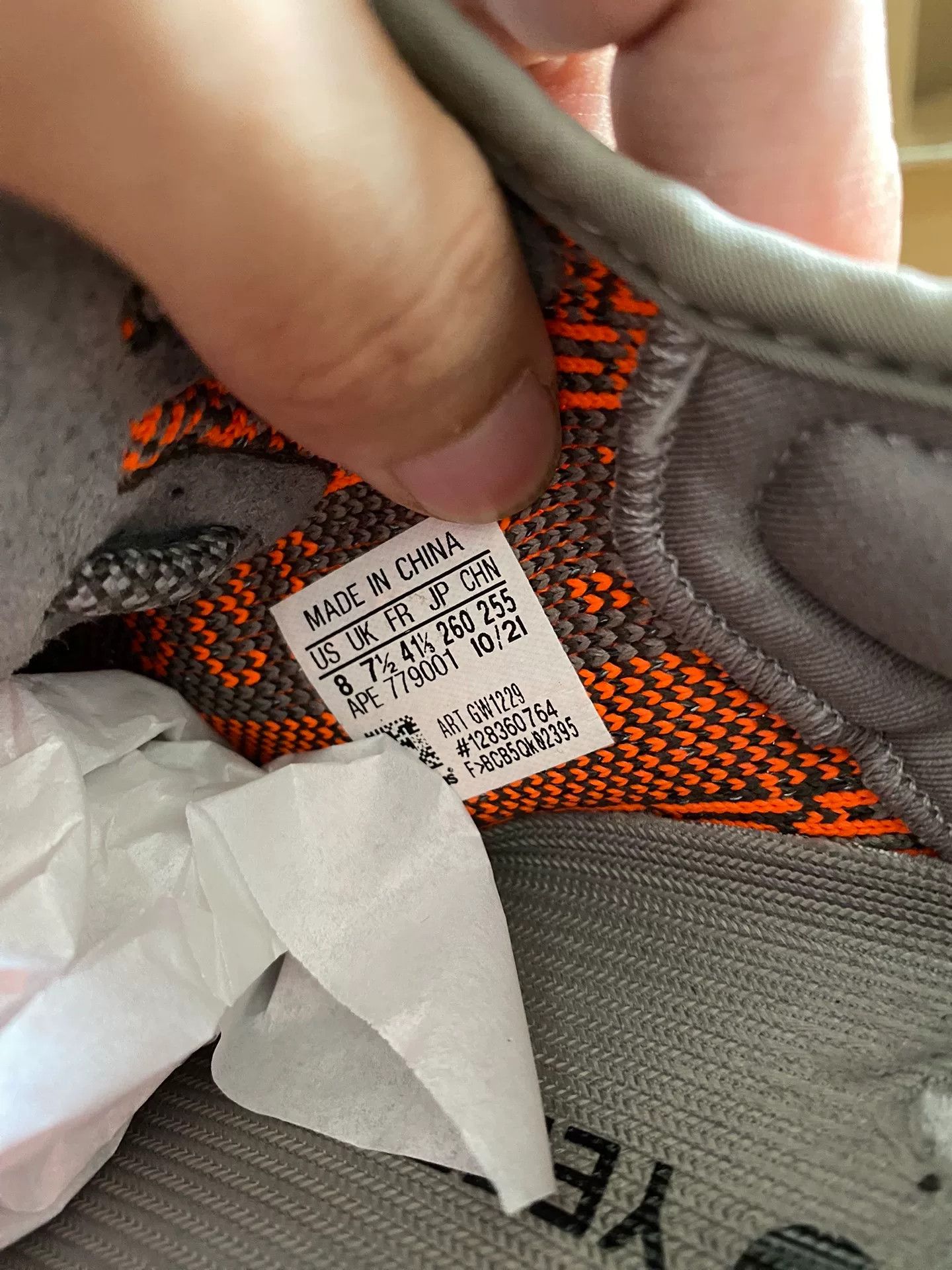 Adidas Adidas YEEZY350 Gray Lowtop Sneakers 41 Men Size US 8.5 / EU 41-42 - 6 Thumbnail