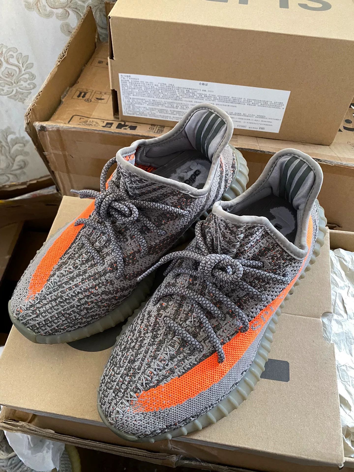 Adidas Adidas YEEZY350 Gray Lowtop Sneakers 41 Men Size US 8.5 / EU 41-42 - 9 Thumbnail