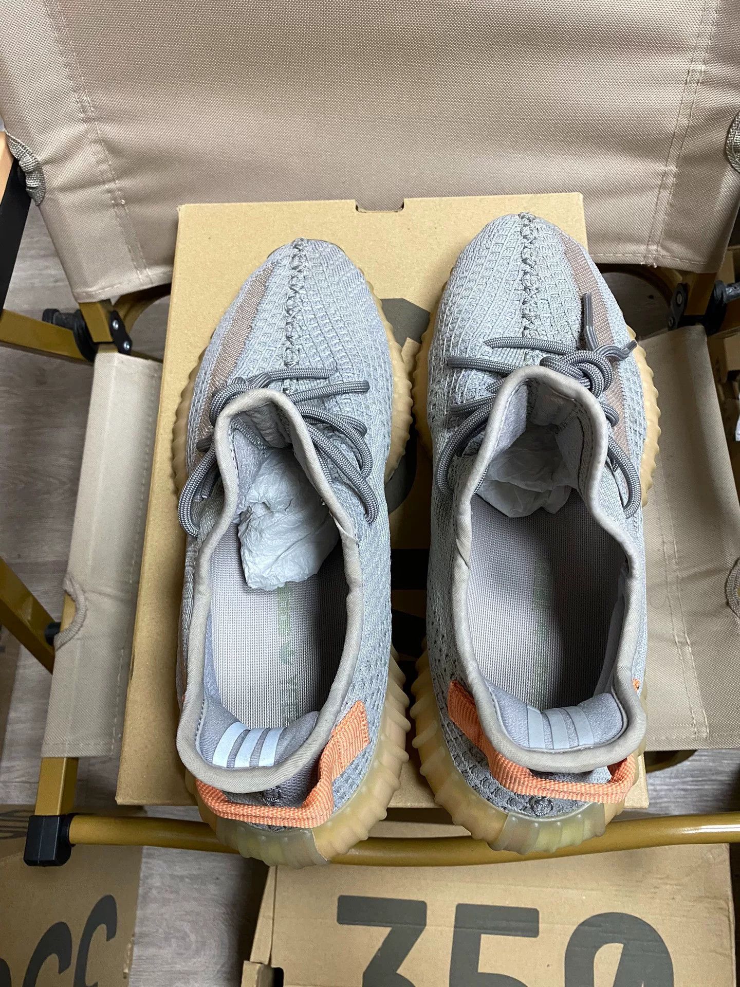 Adidas Adidas YEEZY350 Limited Gray Lowtop Sneakers 9.5 Men Size US 9.5 / EU 42-43 - 4 Thumbnail