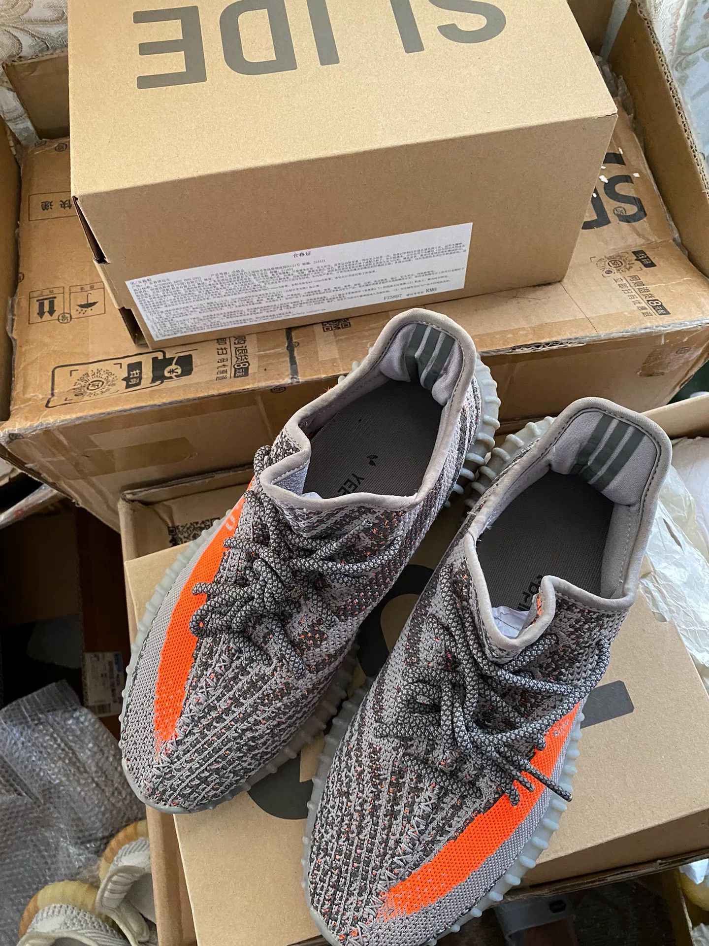 Adidas Adidas YEEZY350 Gray Lowtop Sneakers 9 Men Size US 9 / EU 42 - 3 Thumbnail