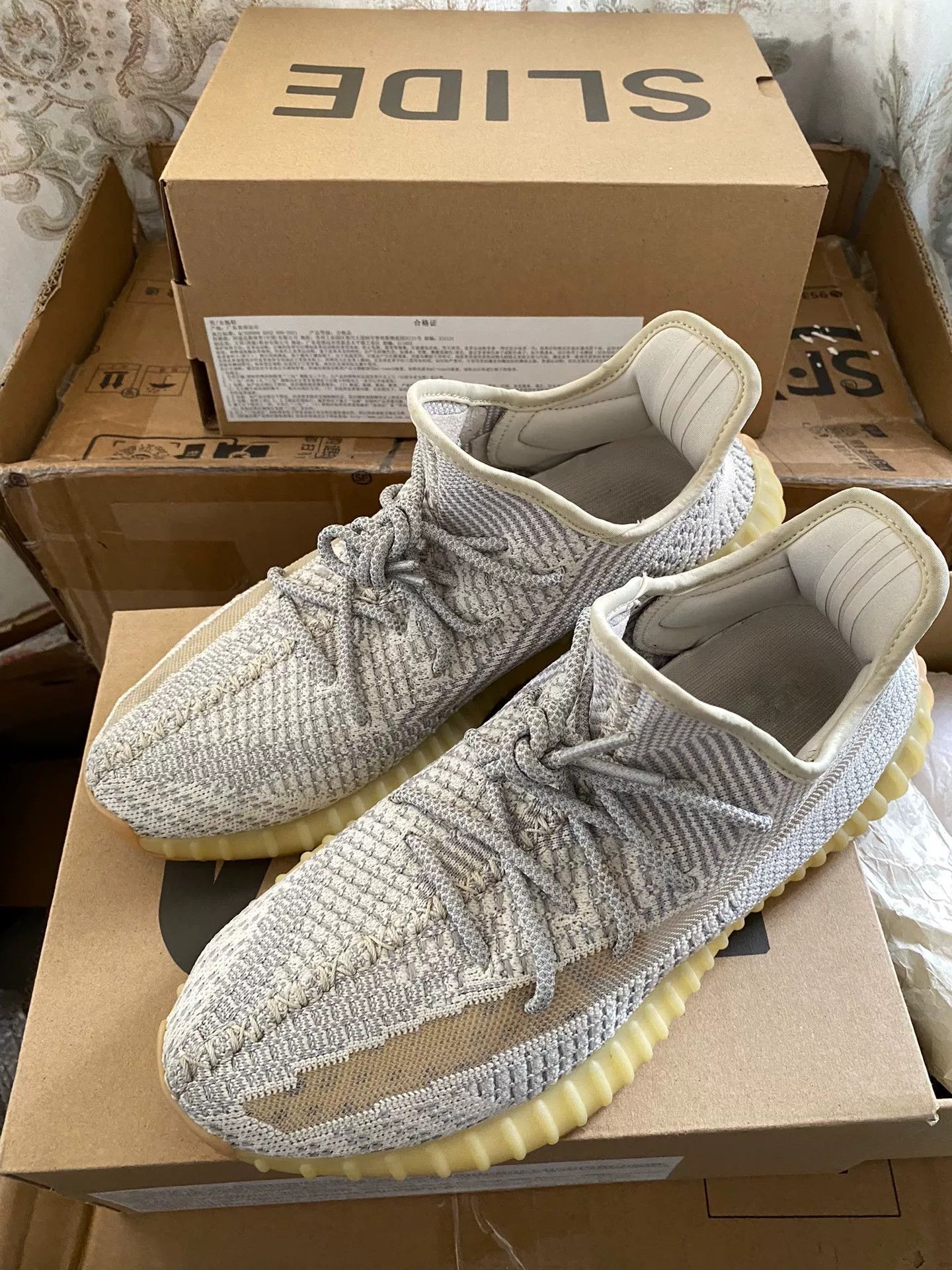 Adidas Adidas YEEZY350 Limited Yellow Lowtop Sneakers 9.5 Men Size US 9.5 / EU 42-43 - 5 Thumbnail