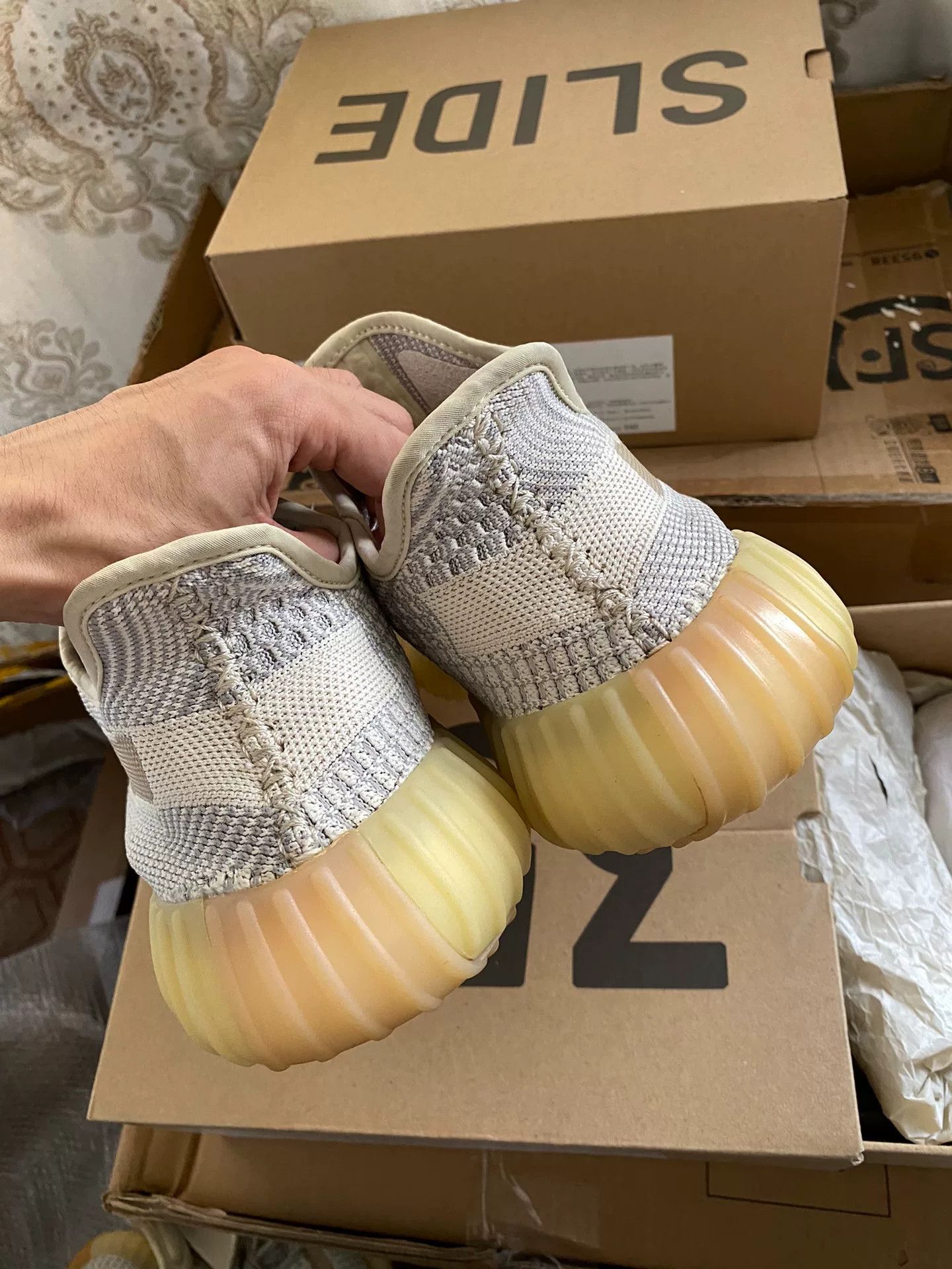 Adidas Adidas YEEZY350 Limited Yellow Lowtop Sneakers 9.5 Men Size US 9.5 / EU 42-43 - 6 Thumbnail