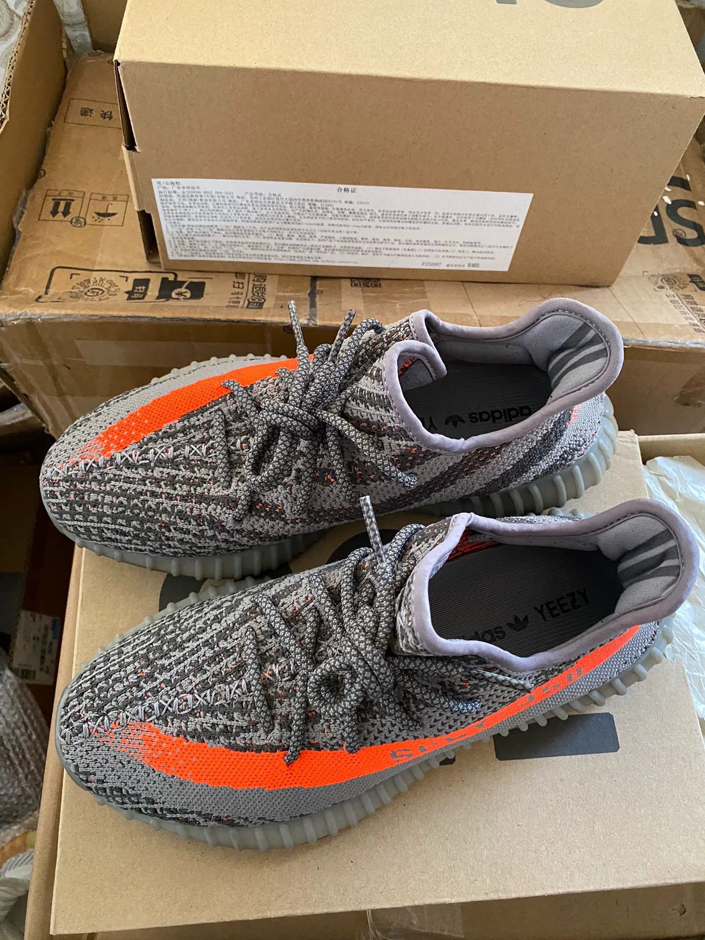 Adidas Adidas YEEZY350 Gray Lowtop Sneakers 41 Men Size US 8.5 / EU 41-42 - 6 Thumbnail
