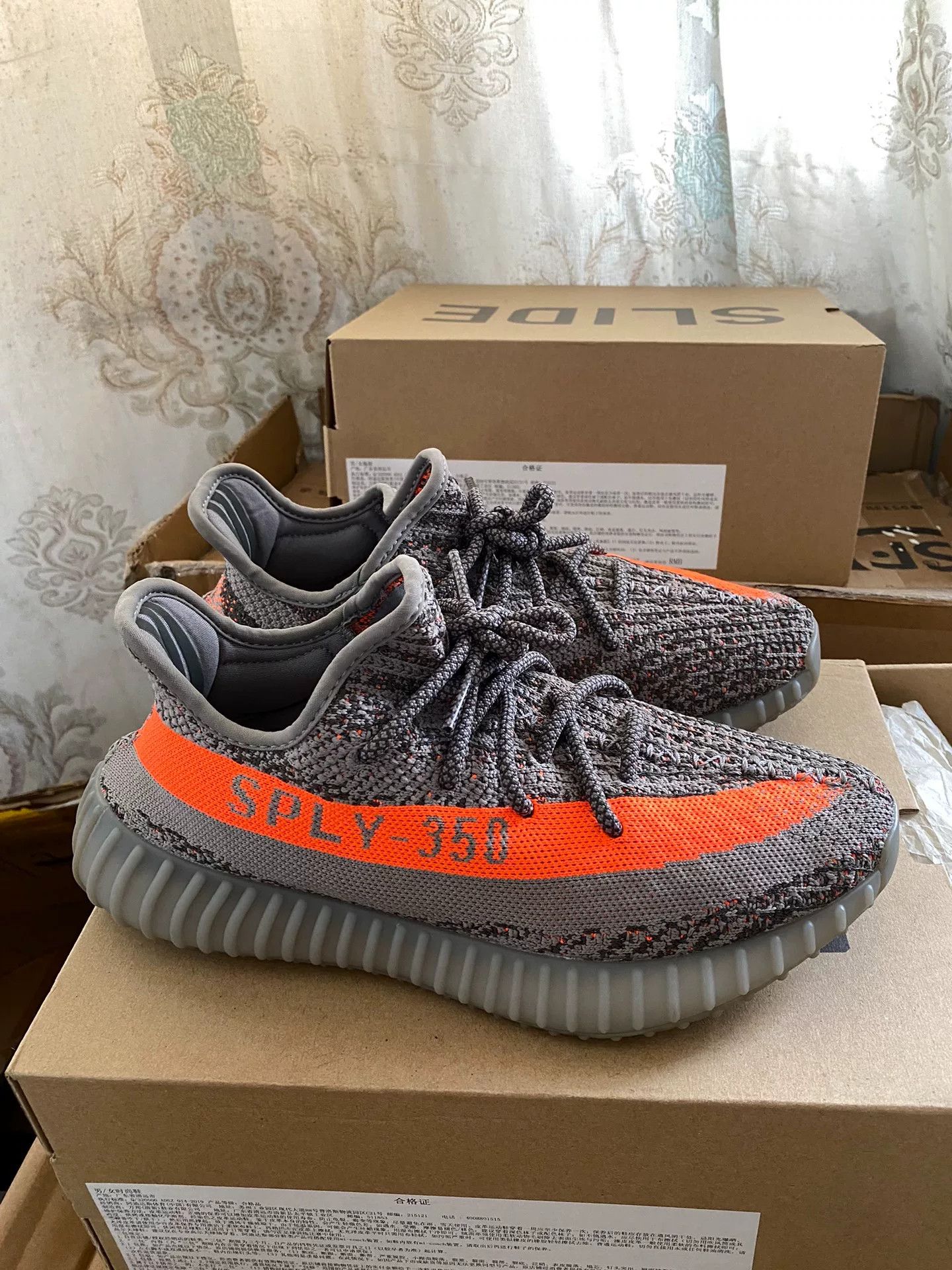 Adidas Adidas YEEZY350 Gray Lowtop Sneakers 40 Men Size US 7.5 / EU 40-41 - 4 Thumbnail