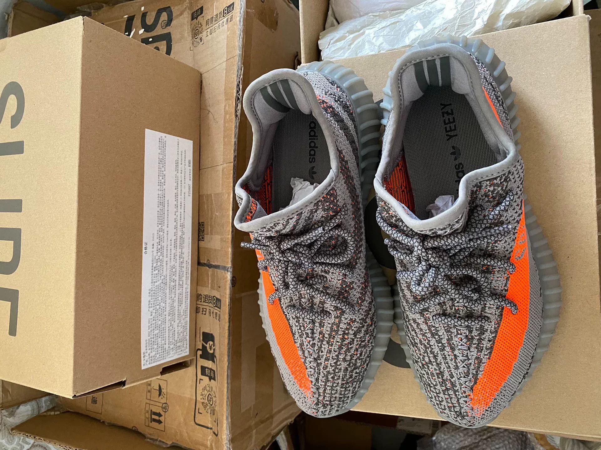 Adidas Adidas YEEZY350 Gray Lowtop Sneakers 40 Men Size US 7.5 / EU 40-41 - 9 Thumbnail