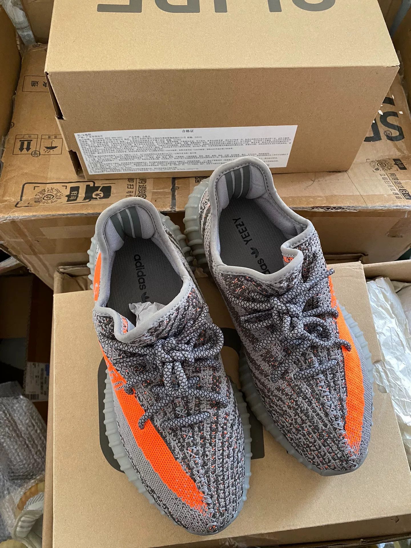 Adidas Adidas YEEZY350 Gray Lowtop Sneakers 40 Men Size US 7.5 / EU 40-41 - 3 Thumbnail