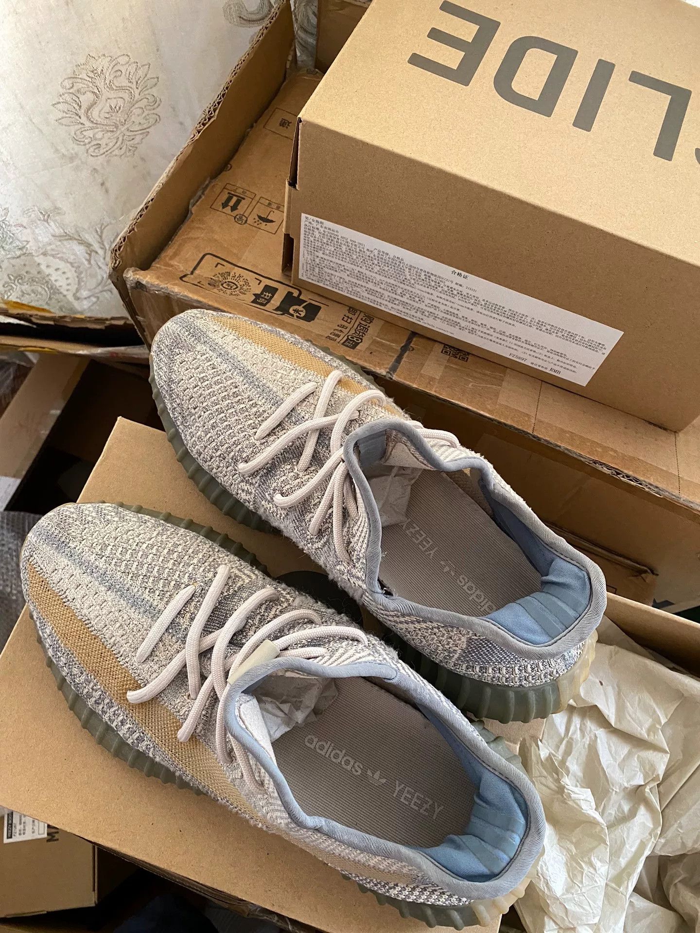 Adidas Adidas YEEZY350 Gray Lowtop Sneakers 10 Men Size US 10 / EU 43 - 6 Thumbnail