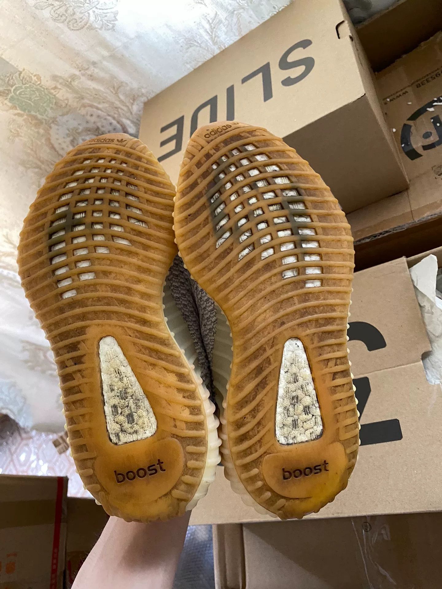 Adidas Adidas YEEZY350 Limited Yellow Lowtop Sneakers 36 Men Size US 5 / EU 37 - 8 Thumbnail