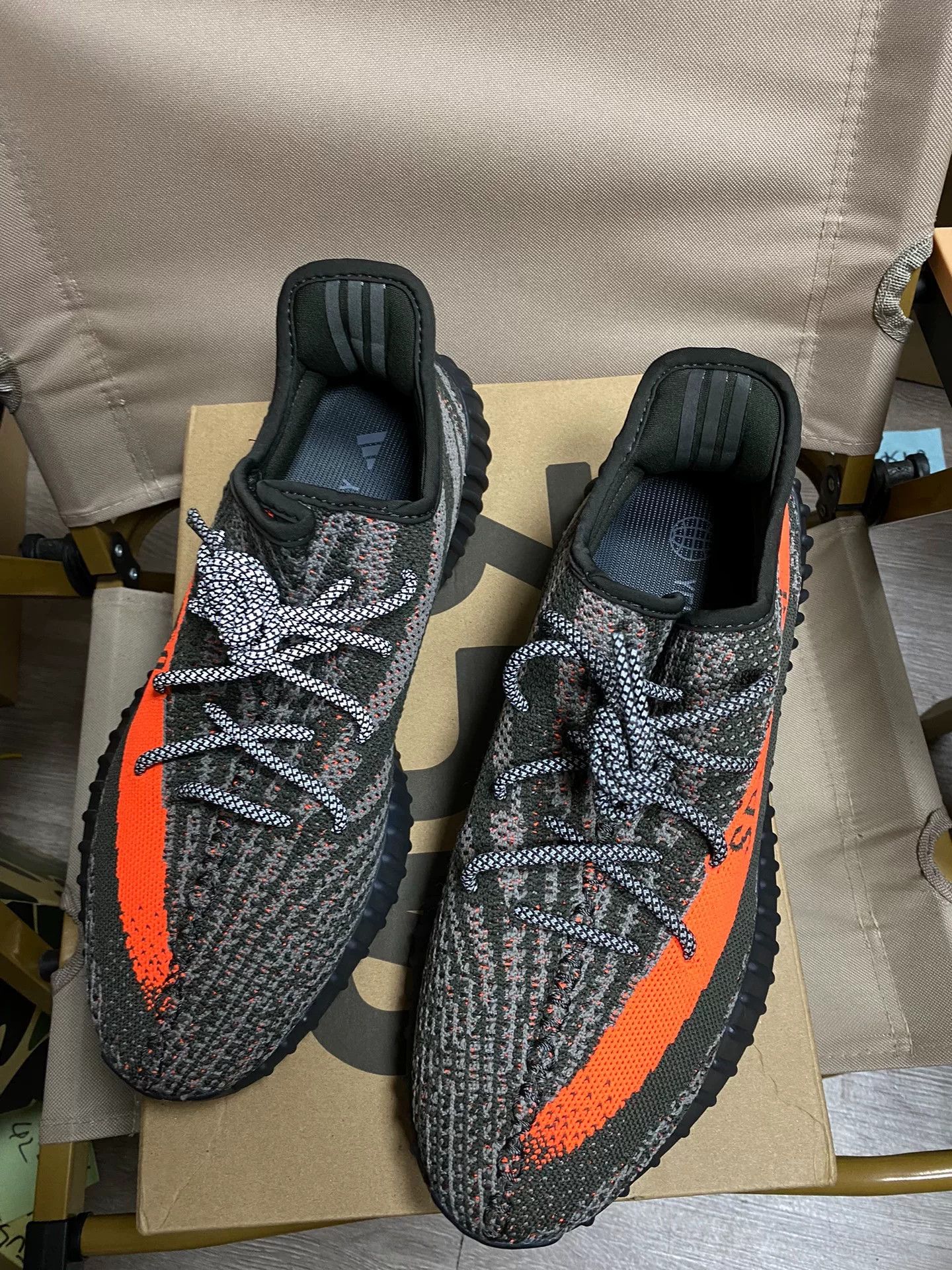 Adidas Adidas YEEZY350 Gray Lowtop Sneakers 10.5 Men Size US 10.5 / EU 43-44 - 2 Thumbnail