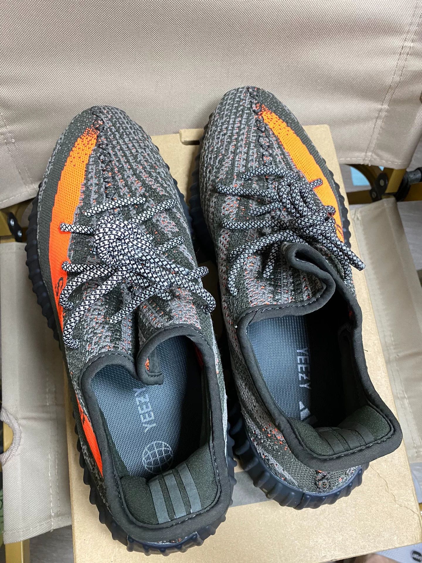 Adidas Adidas YEEZY350 Gray Lowtop Sneakers 10.5 Men Size US 10.5 / EU 43-44 - 4 Thumbnail