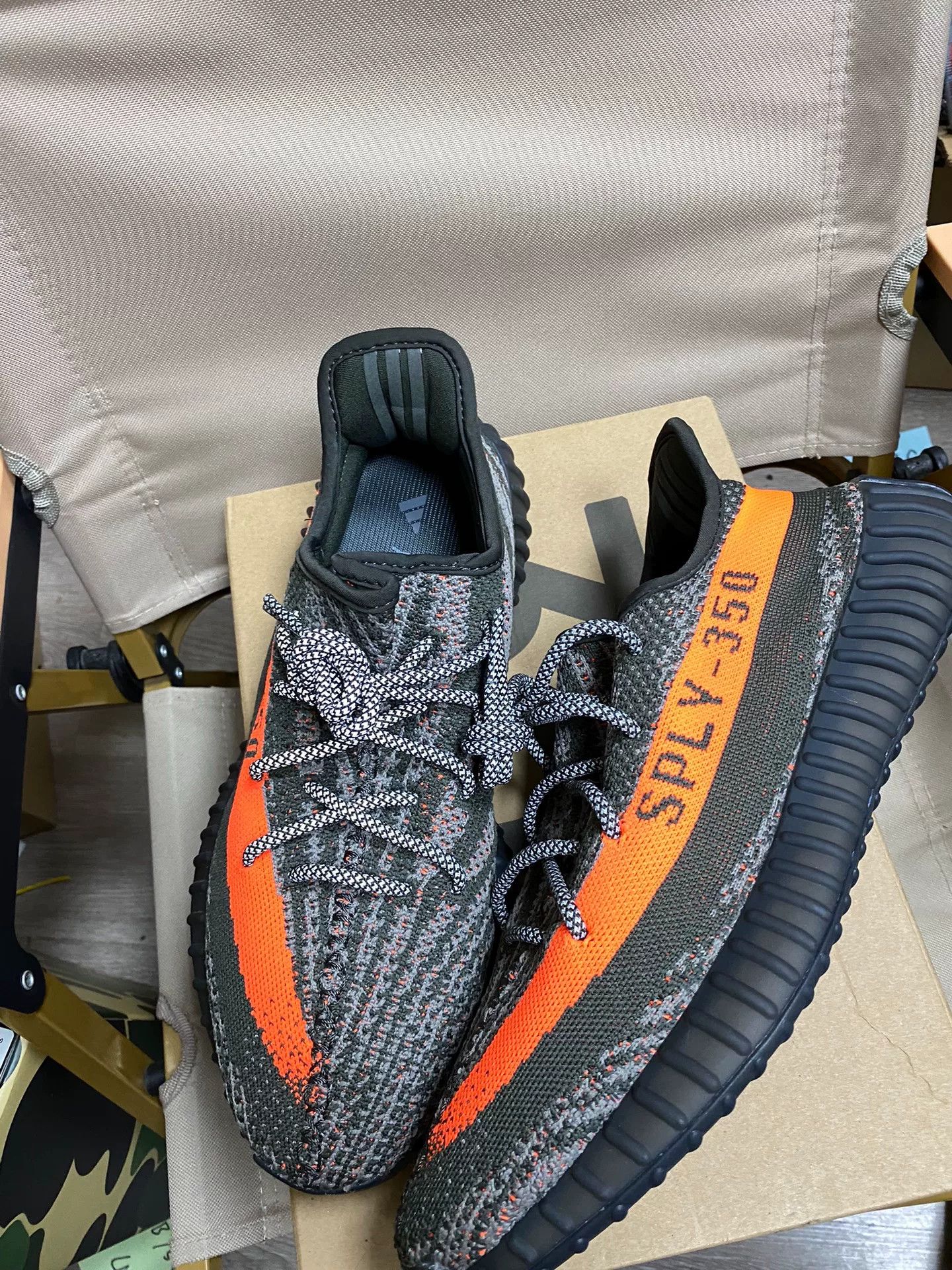 Adidas Adidas YEEZY350 Gray Lowtop Sneakers 10.5 Men Size US 10.5 / EU 43-44 - 9 Thumbnail