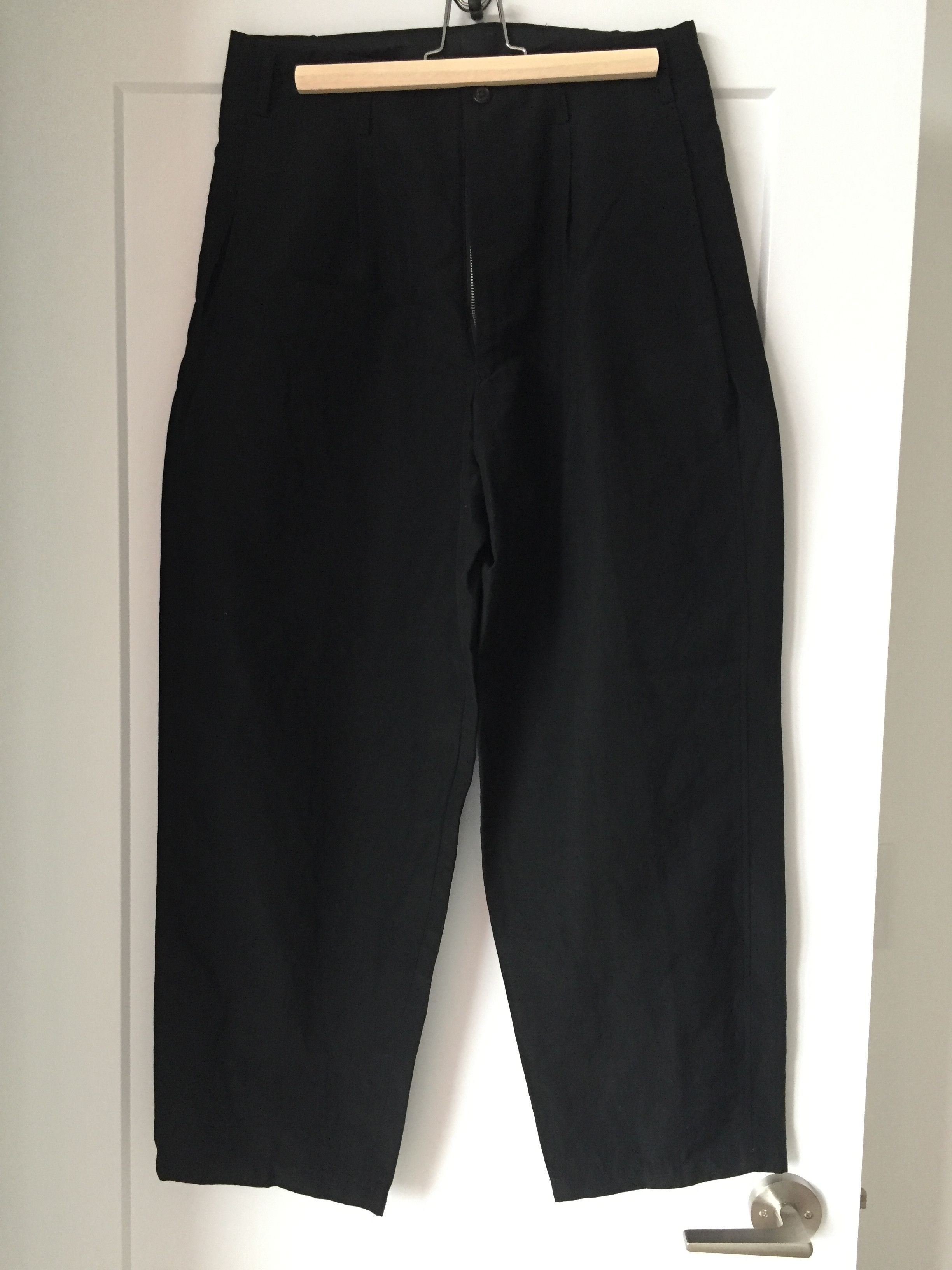 Yohji Y's Wool / Linen Pants, Size 2