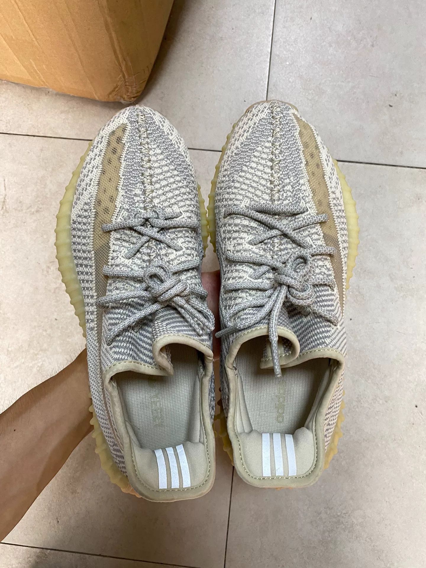 Adidas Adidas YEEZY350 Limited Yellow Lowtop Sneakers 10 Men Size US 10 / EU 43 - 5 Thumbnail