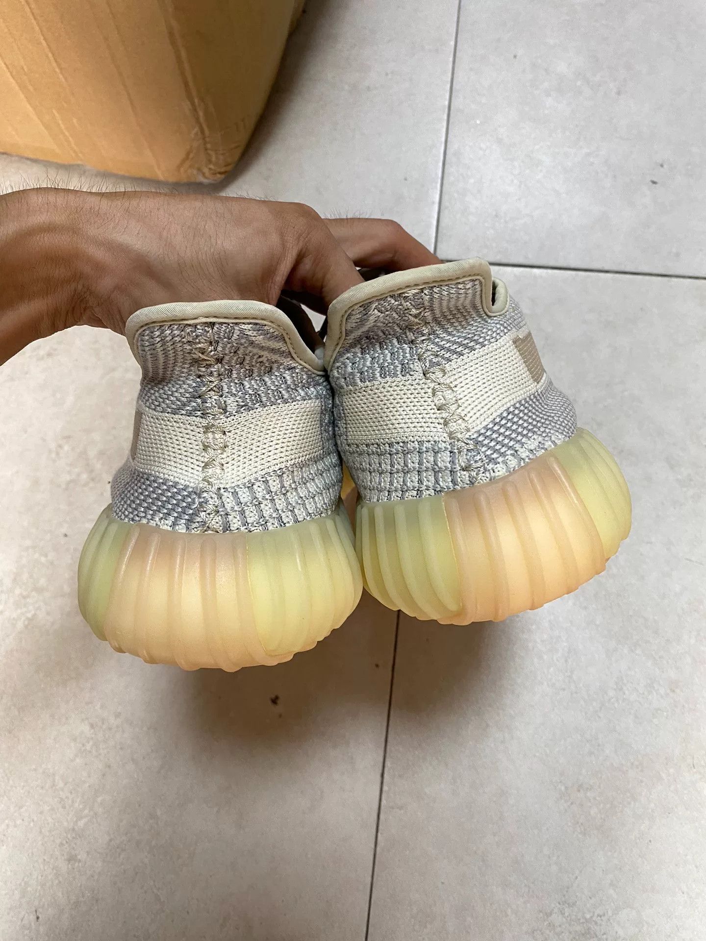 Adidas Adidas YEEZY350 Limited Yellow Lowtop Sneakers 10 Men Size US 10 / EU 43 - 3 Thumbnail