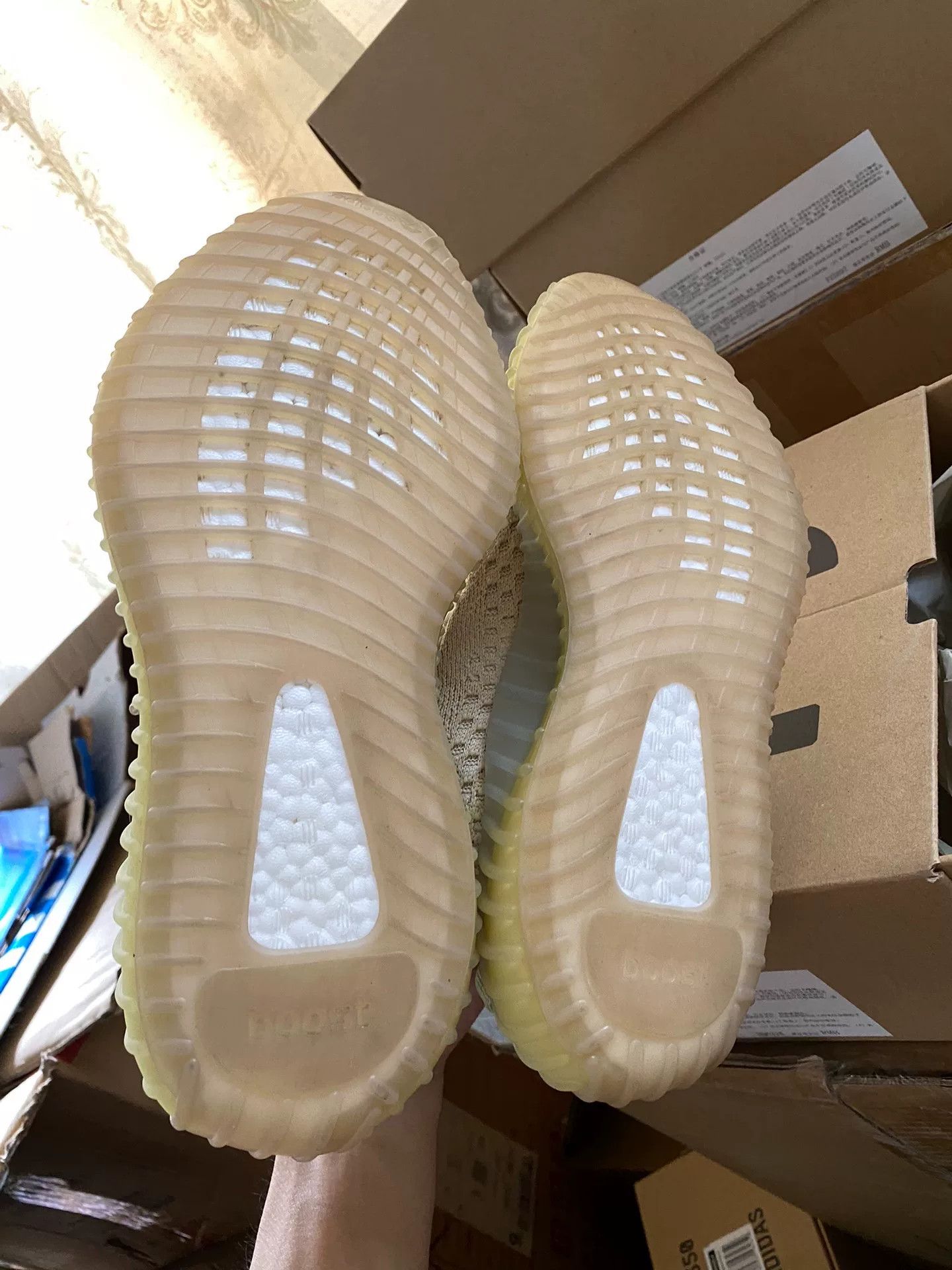 Adidas Adidas YEEZY350 Limited Yellow Lowtop Sneakers 39 Men Size US 6.5 / EU 39-40 - 8 Thumbnail