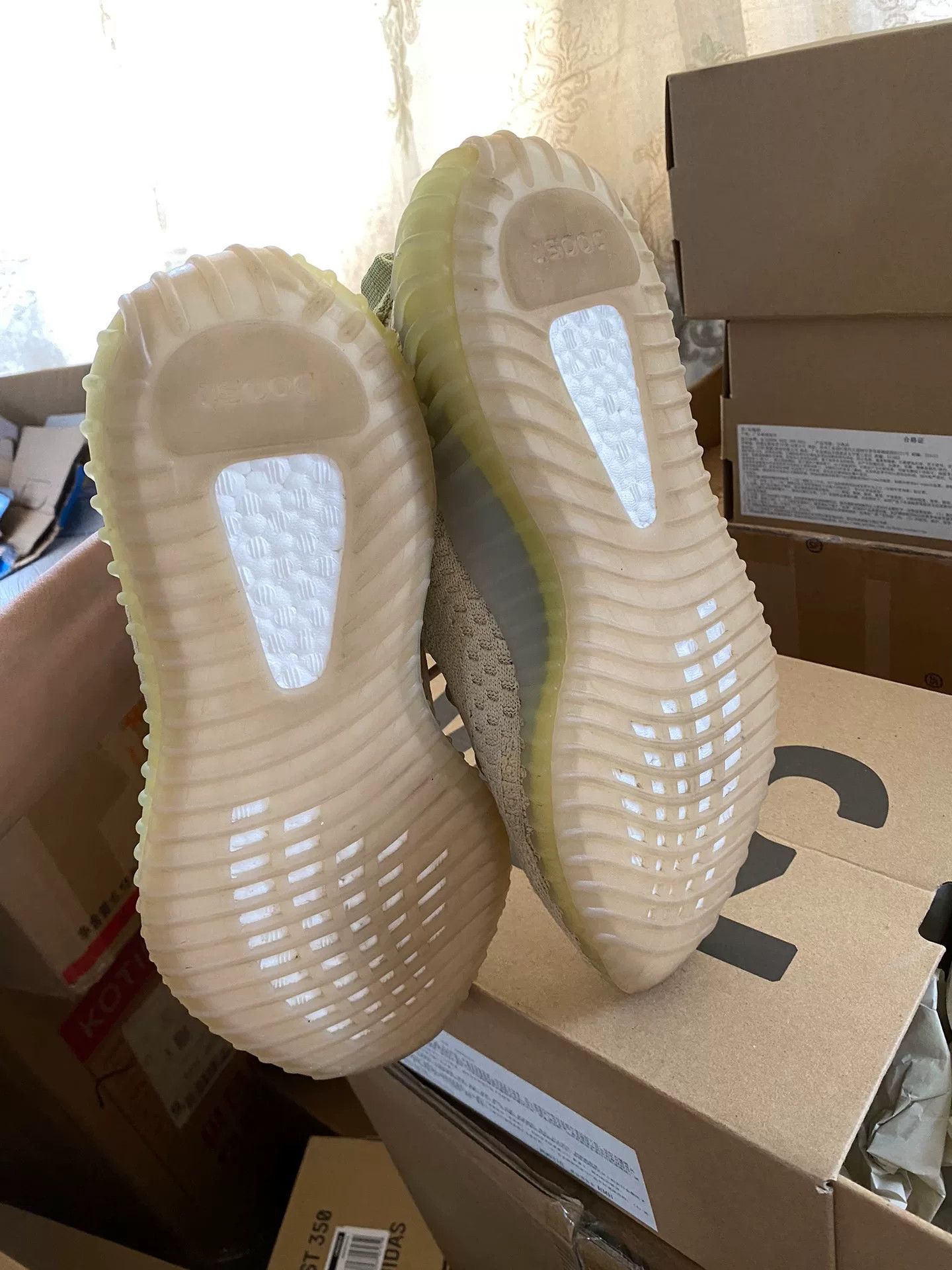 Adidas Adidas YEEZY350 Limited Yellow Lowtop Sneakers 39 Men Size US 6.5 / EU 39-40 - 5 Thumbnail