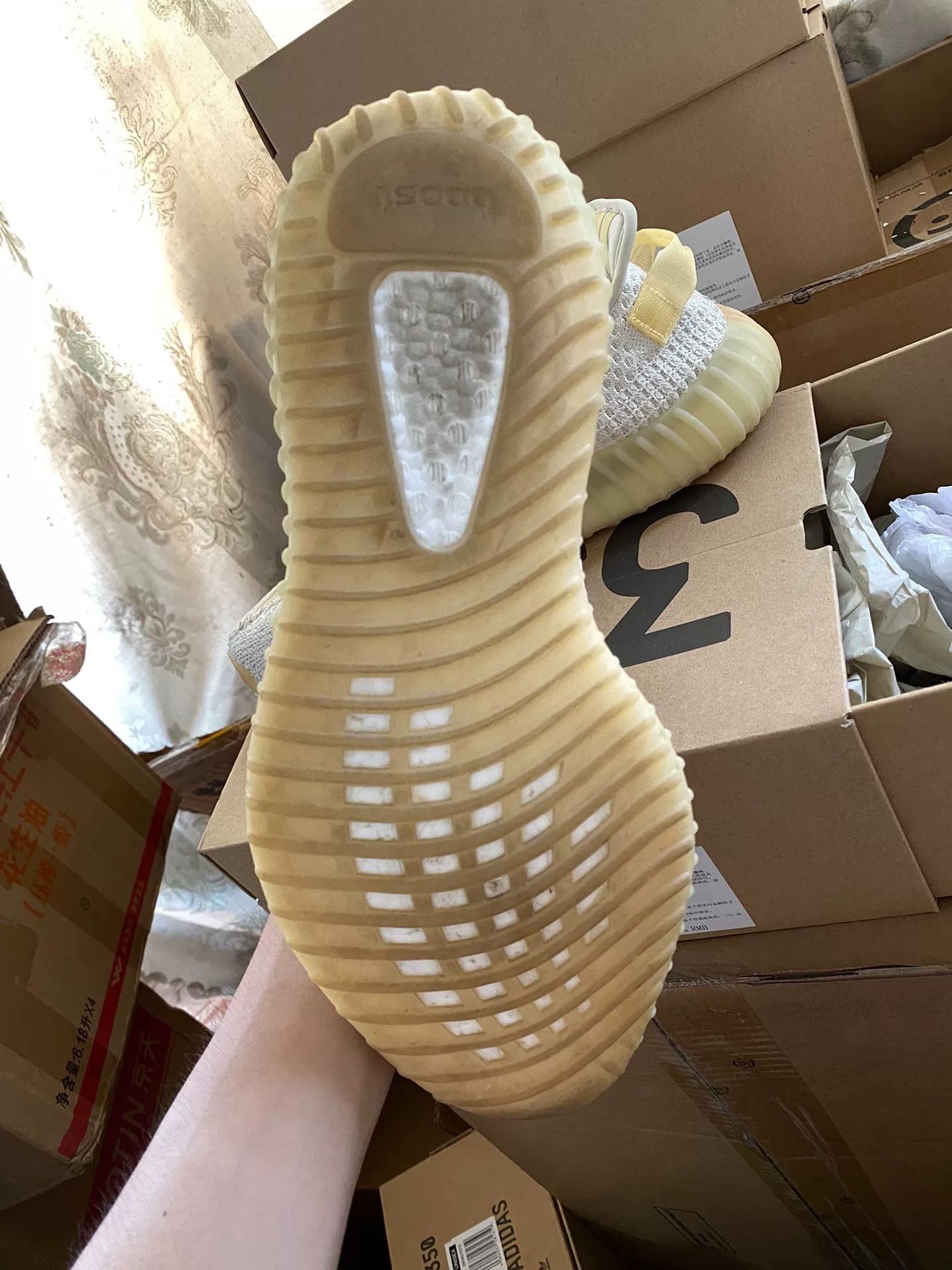 Adidas Adidas Yellow Lowtop Sneakers 35 Men Size US 5 / EU 37 - 3 Thumbnail
