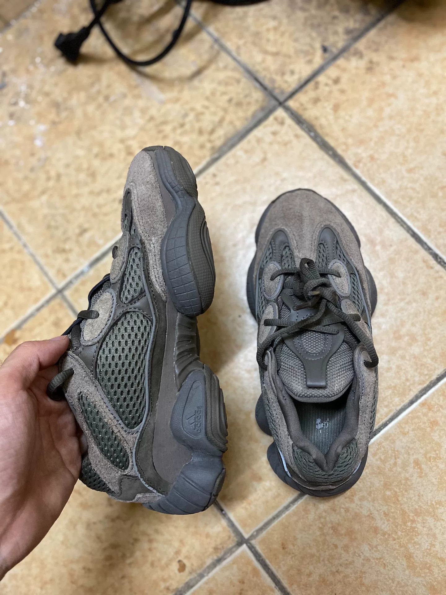 Adidas Adidas YEEZY500 Brown Lowtop Sneakers 38 Men Size US 6 / EU 39 - 3 Thumbnail