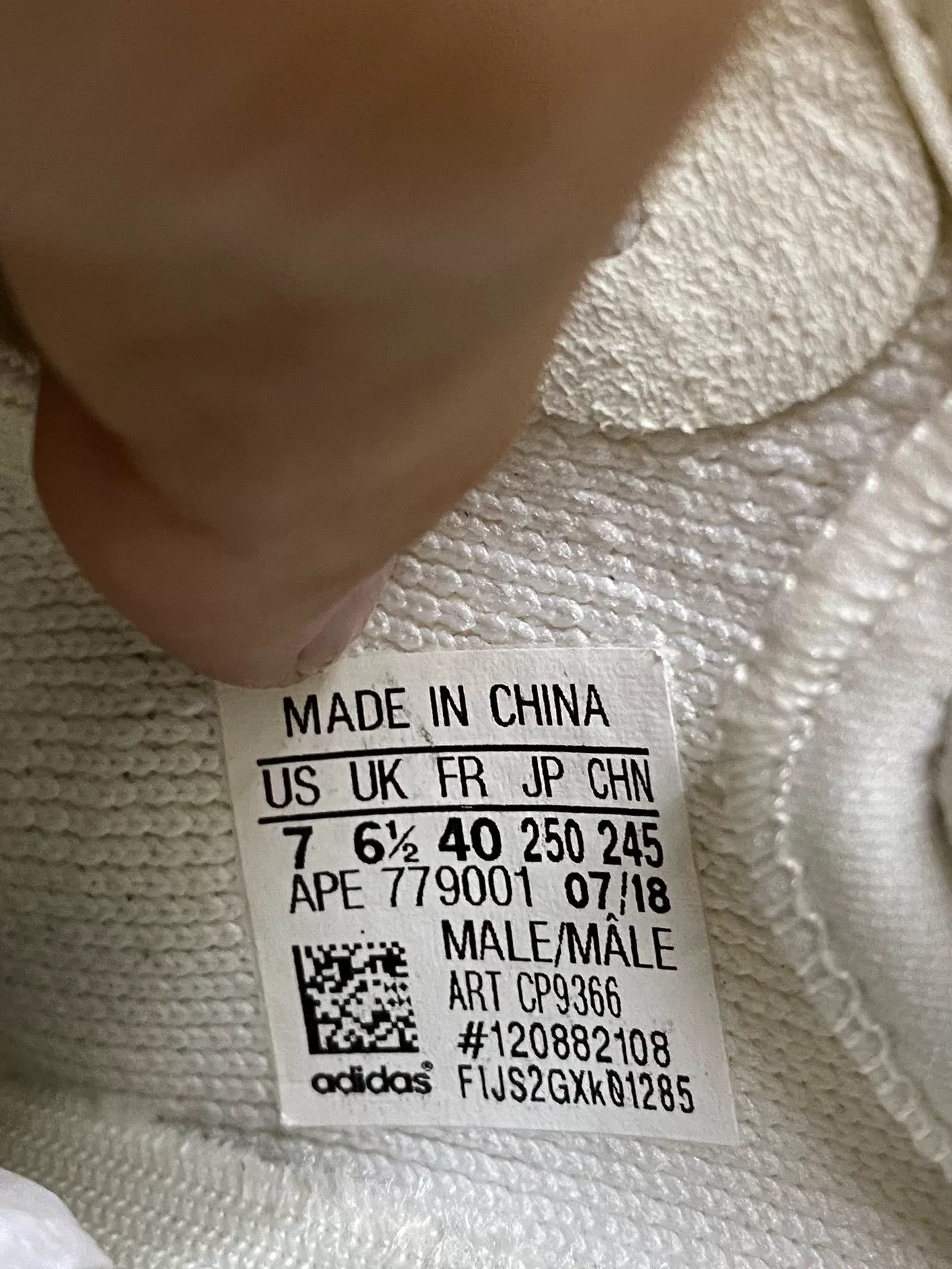 Adidas Adidas YEEZY350 White Lowtop Sneakers 40 Men Size US 7.5 / EU 40-41 - 5 Thumbnail