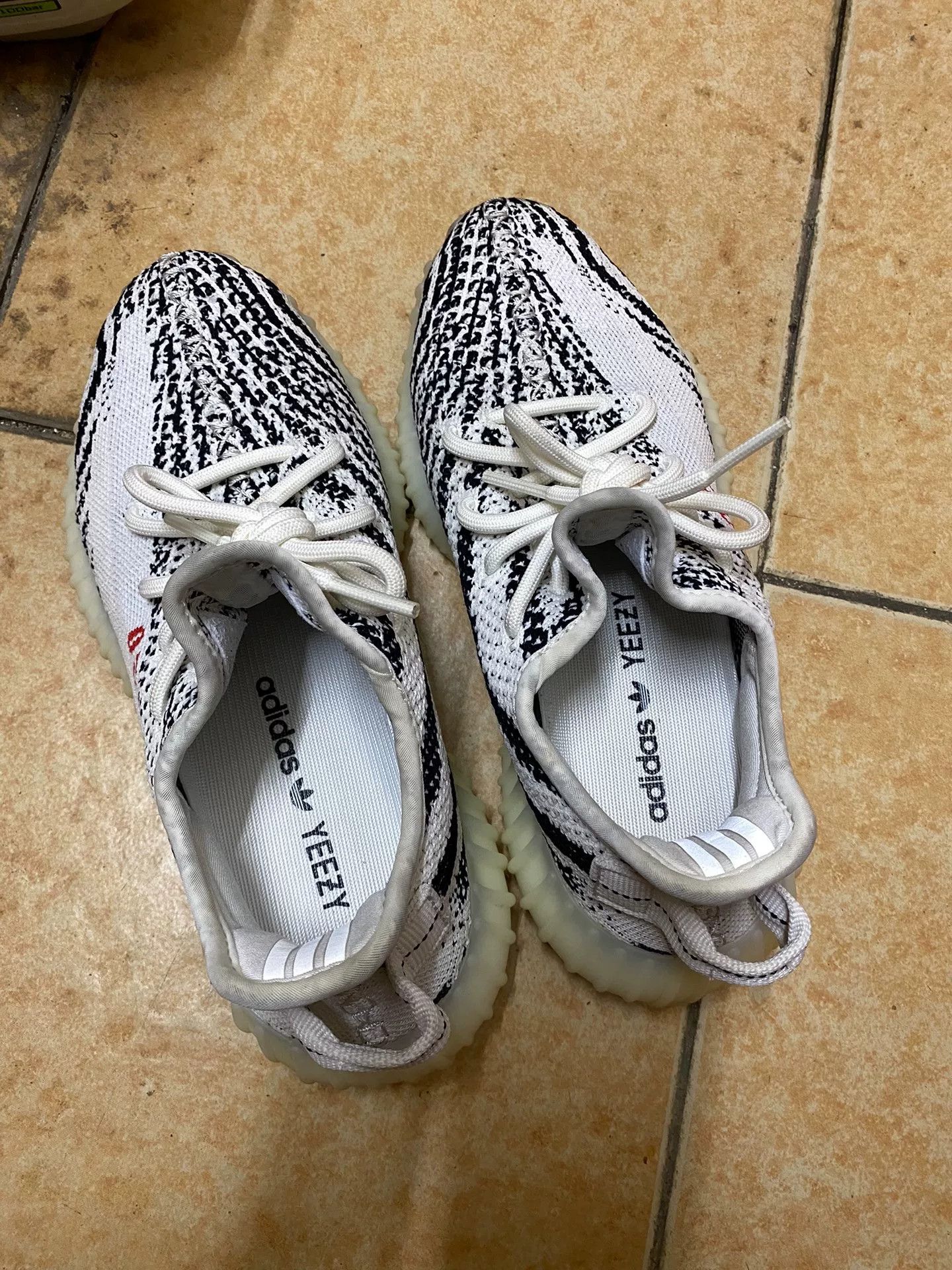 Adidas Adidas YEEZY350 Yellow Lowtop Sneakers 38 Men Size US 6 / EU 39 - 2 Thumbnail