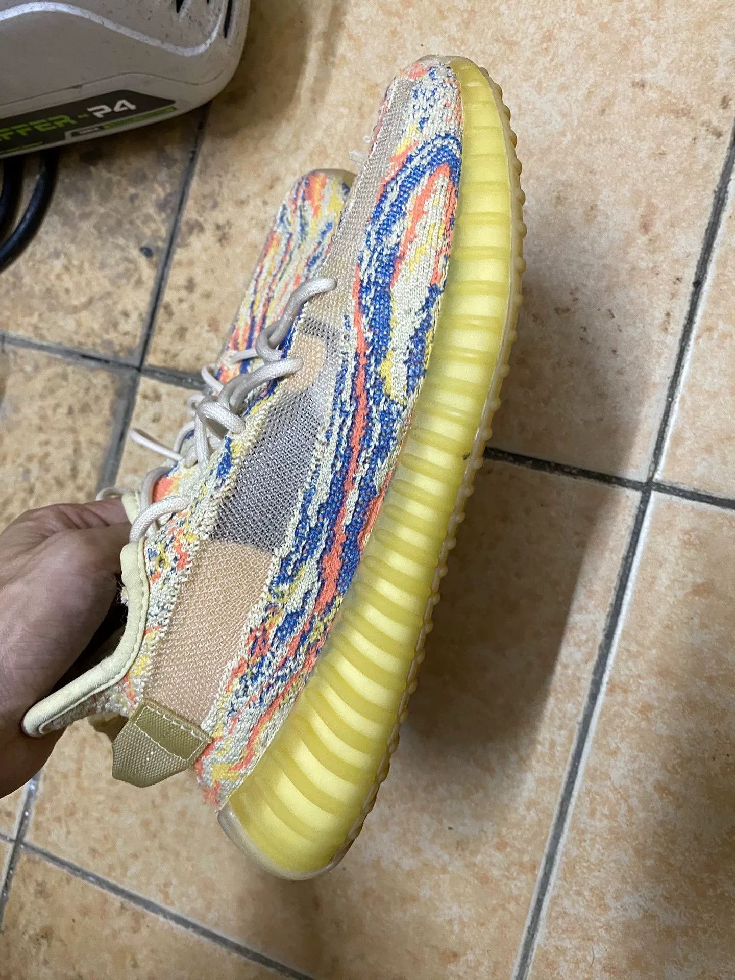 Adidas Adidas YEEZY350 Yellow Lowtop Sneakers 40 Men Size US 7.5 / EU 40-41 - 5 Thumbnail