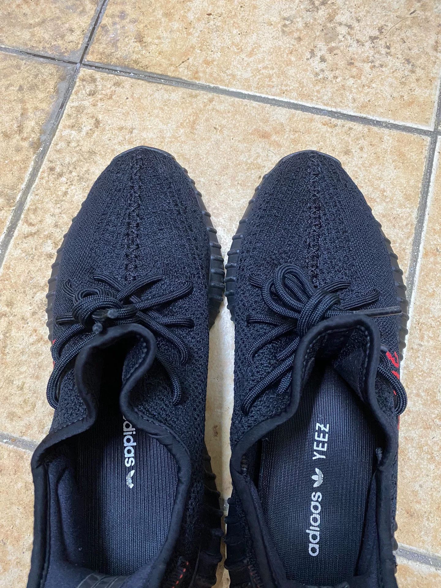 Adidas Adidas YEEZY350 Black Lowtop Sneakers 42 Men Size US 9 / EU 42 - 4 Thumbnail