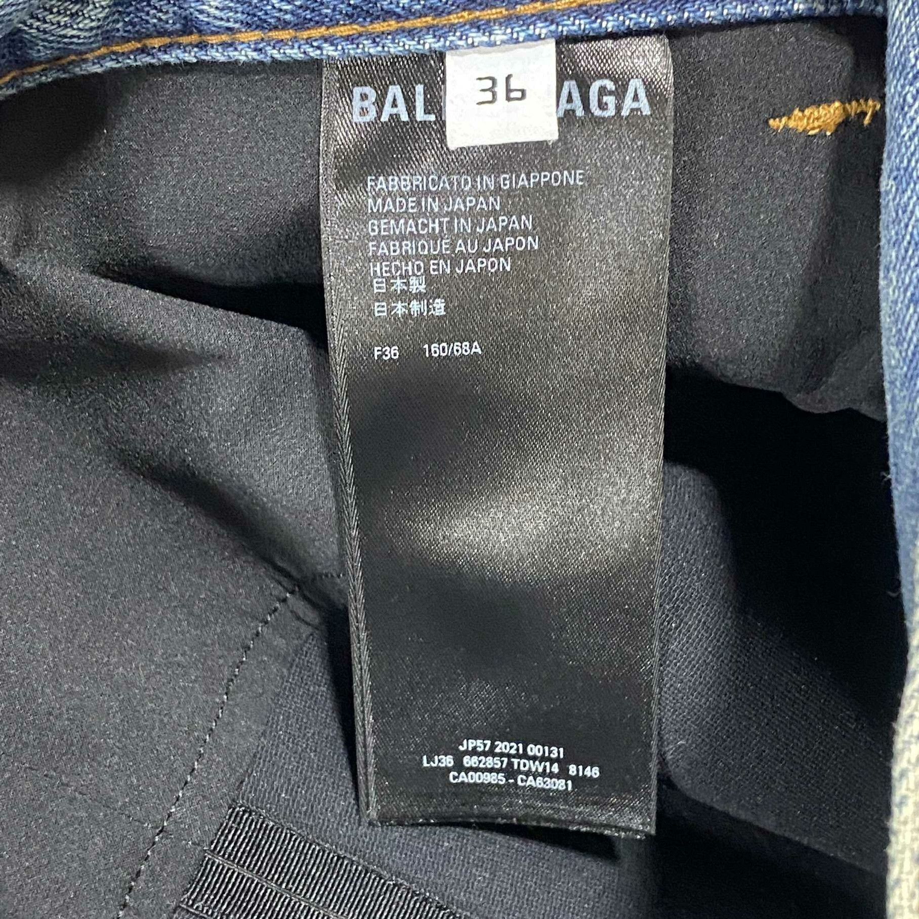 Balenciaga Balenciaga Denim Skirt 30 Women Size 30" / US 8 / IT 44 - 4 Thumbnail