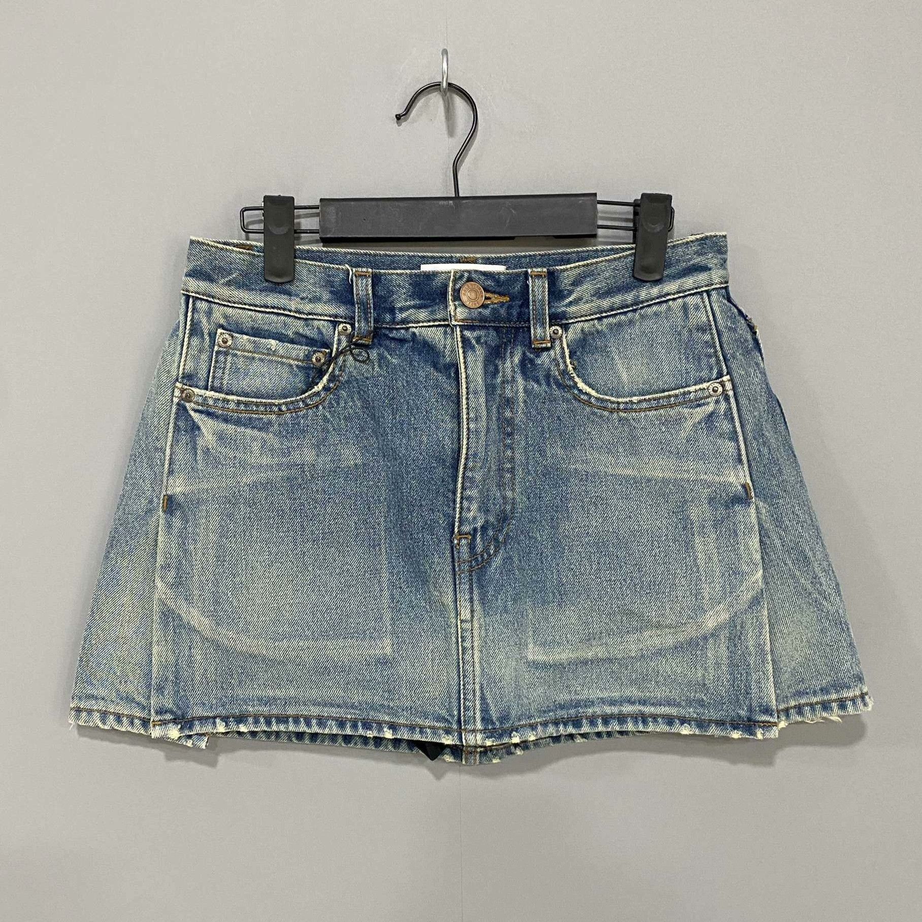Balenciaga Balenciaga Denim Skirt 30 Women Size 30" / US 8 / IT 44 - 2 Thumbnail