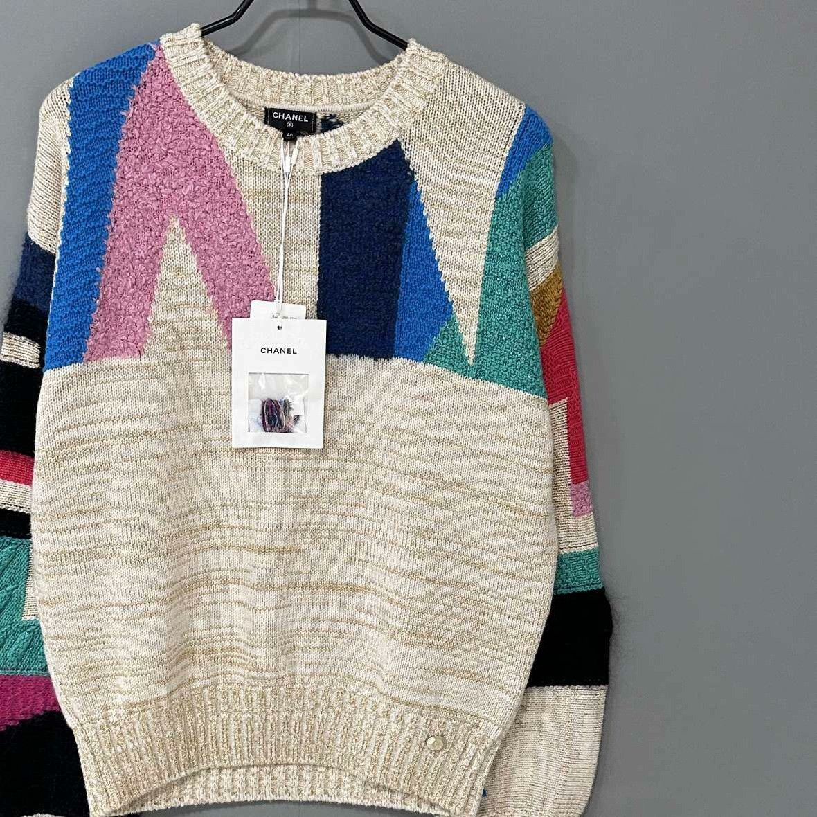 Chanel Chanel Knit Multi Sweater S Women Size S / US 4 / IT 40 - 2 Thumbnail