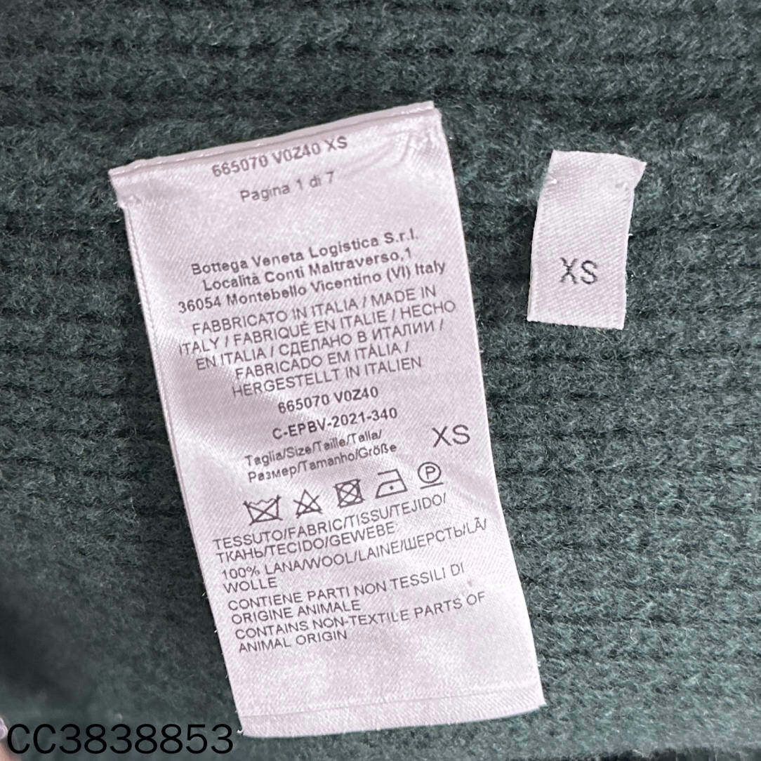 Bottega Veneta Bottega Veneta Knit Wool Green Sweater xs Men Size US XS / EU 42 / 0 - 6 Thumbnail