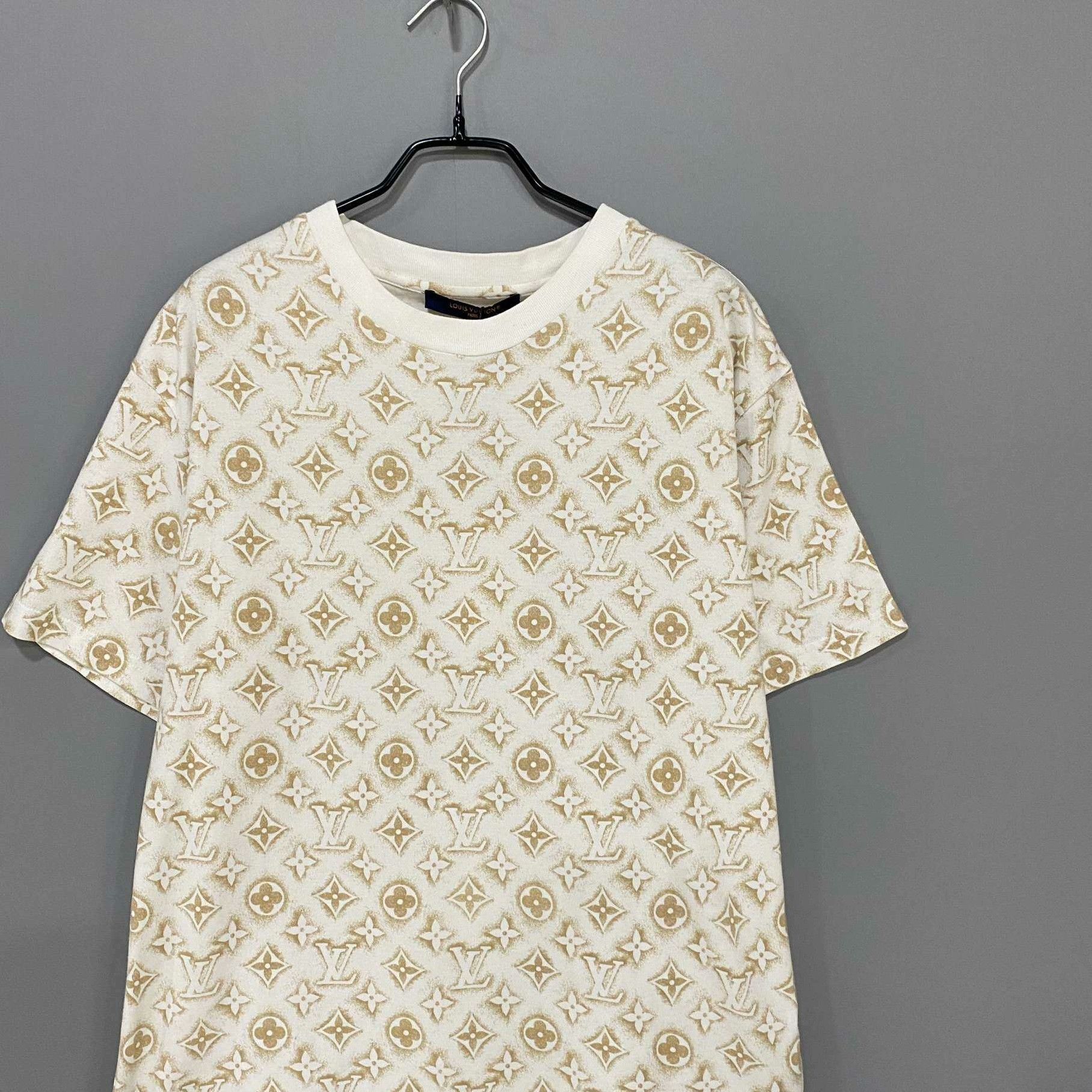 Louis Vuitton Louis Vuitton Retro Beige T-Shirt s Men Size US S / EU 44-46 / 1 - 2 Thumbnail