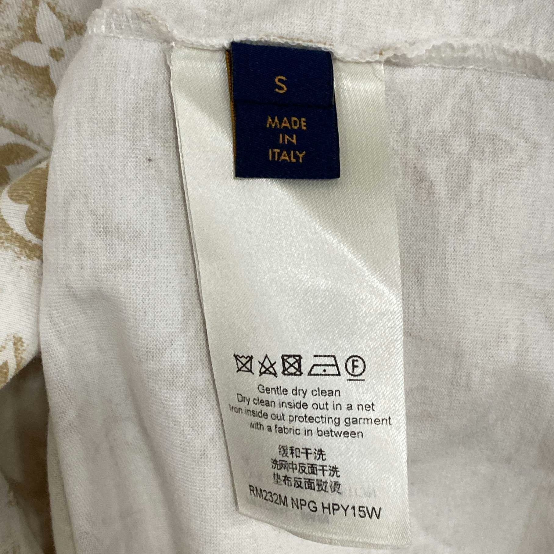 Louis Vuitton Louis Vuitton Retro Beige T-Shirt s Men Size US S / EU 44-46 / 1 - 6 Thumbnail