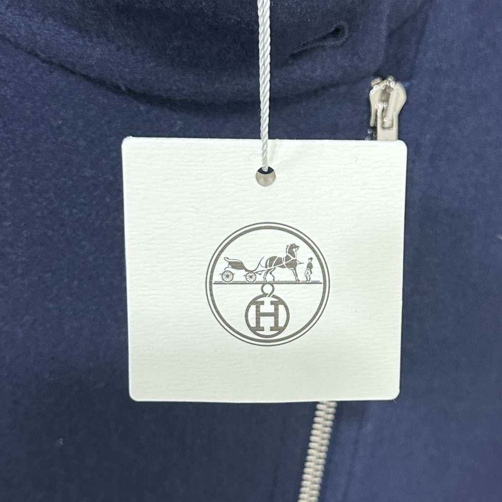 Hermes Hermes Blue Jacket it_34 Women Size XXS / US 00 / IT 34 - 6 Thumbnail