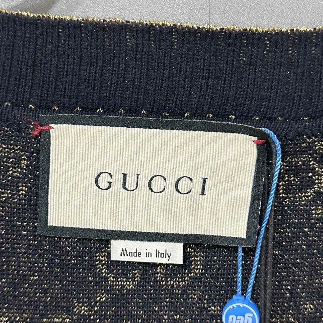 Gucci Gucci Knit Gold Sweater M Women Size M / US 6-8 / IT 42-44 - 5 Thumbnail