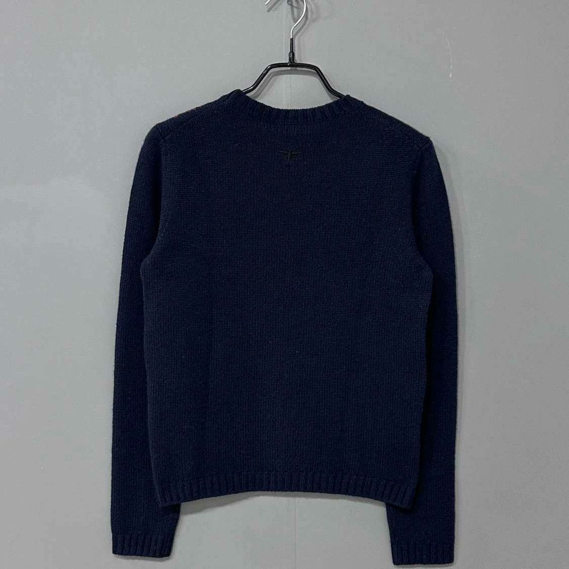 Dior Dior Retro Embroidered Sweater M Women Size M / US 6-8 / IT 42-44 - 3 Thumbnail