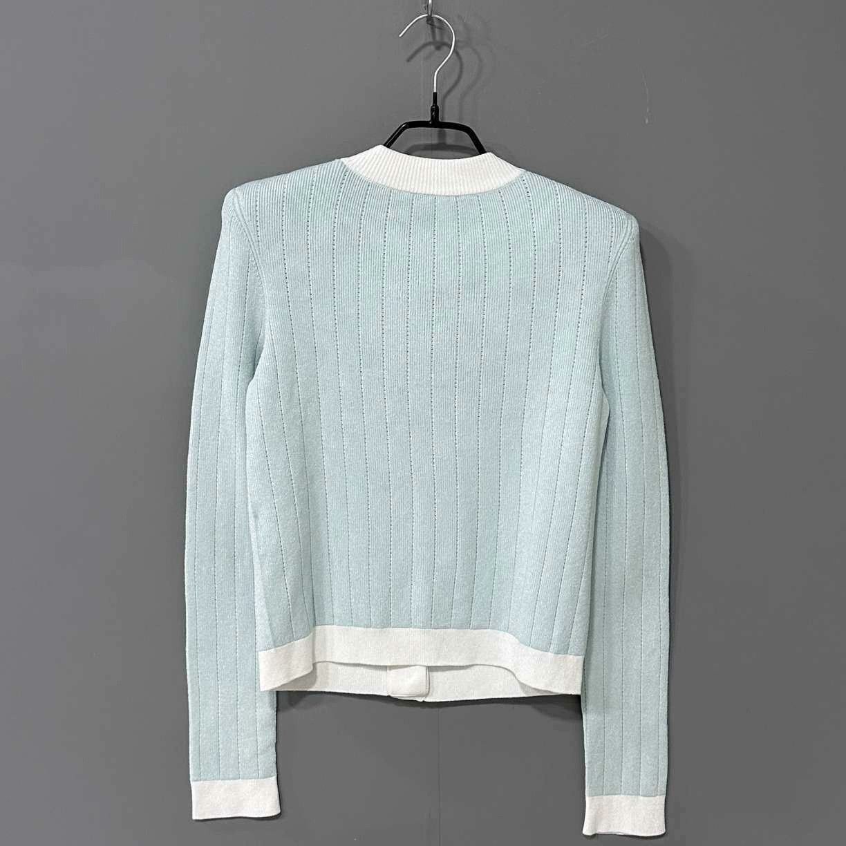 Balmain Balmain Blue Sweater it_34 Women Size XXS / US 00 / IT 34 - 3 Thumbnail