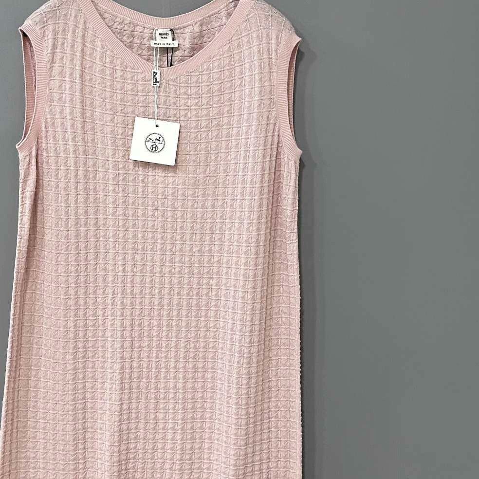 Hermes Hermes Pink Dress it_34 Women Size XXS / US 00 / IT 34 - 2 Thumbnail