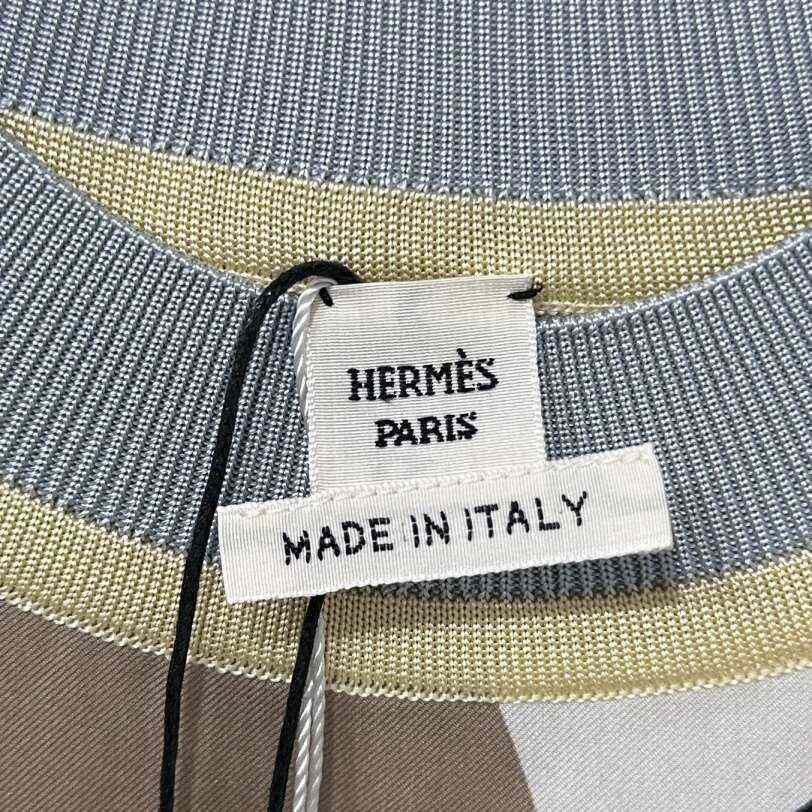 Hermes Hermes Knit T-Shirt XS Women Size XS / US 0-2 / IT 36-38 - 6 Thumbnail